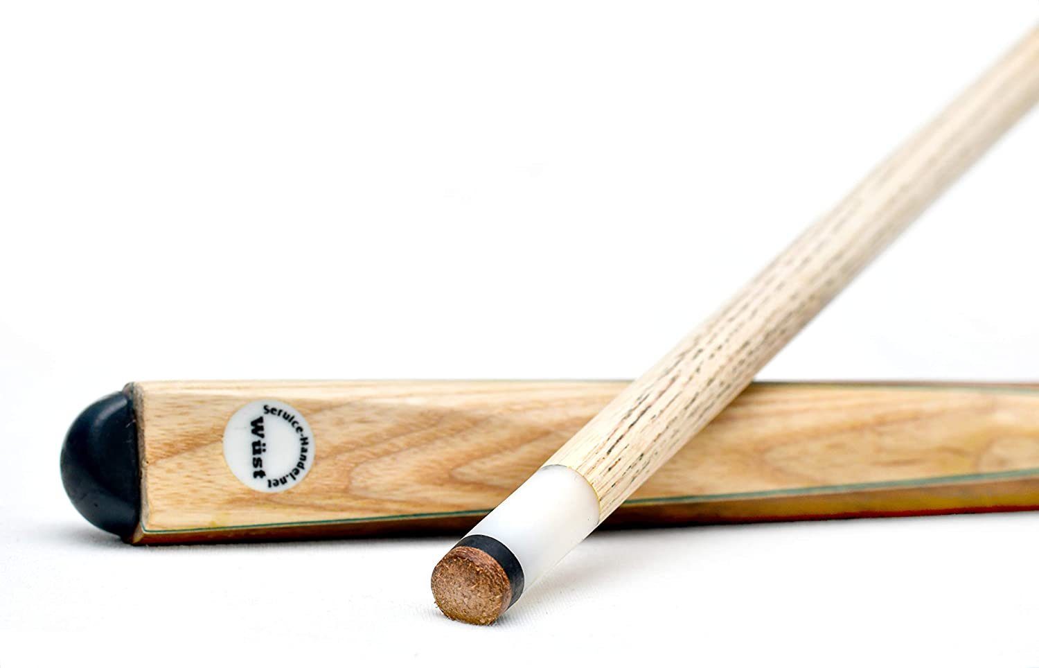 Billardtisch Billard Queue 2-teiliger aus edlem Holz - 147 cm
