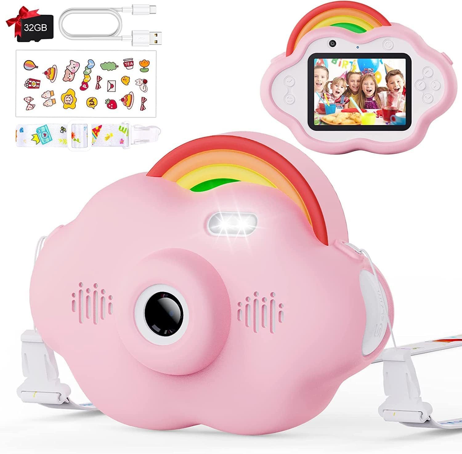 Vivitar Kinderkamera 40 MP & 2,4-Zoll-Bildschirm, 1080p HD, Inkl. 32-GB-Kar günstig online kaufen