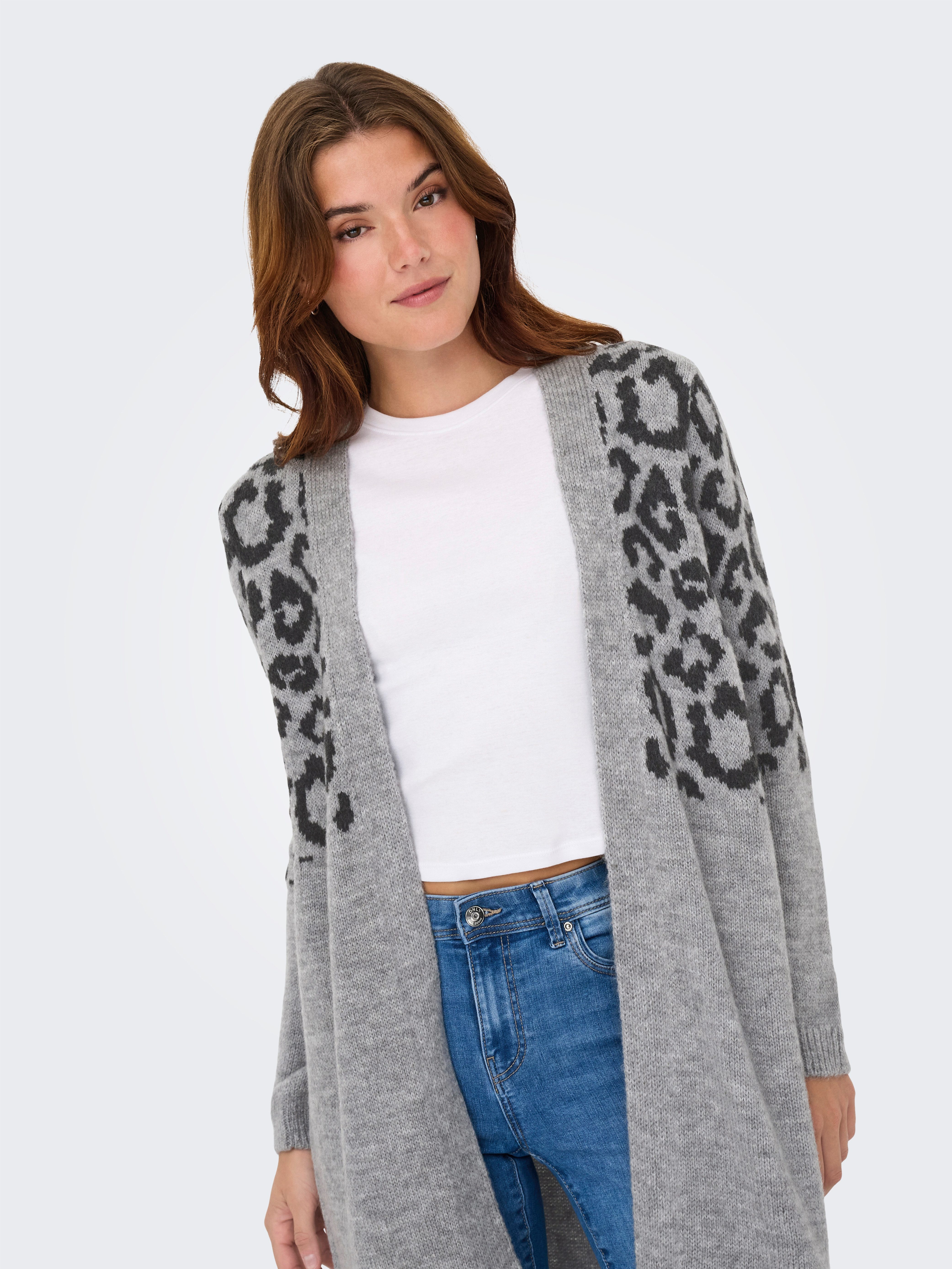ONLY Strickjacke ONLJADE ANIMAL LS CARDIGAN günstig online kaufen