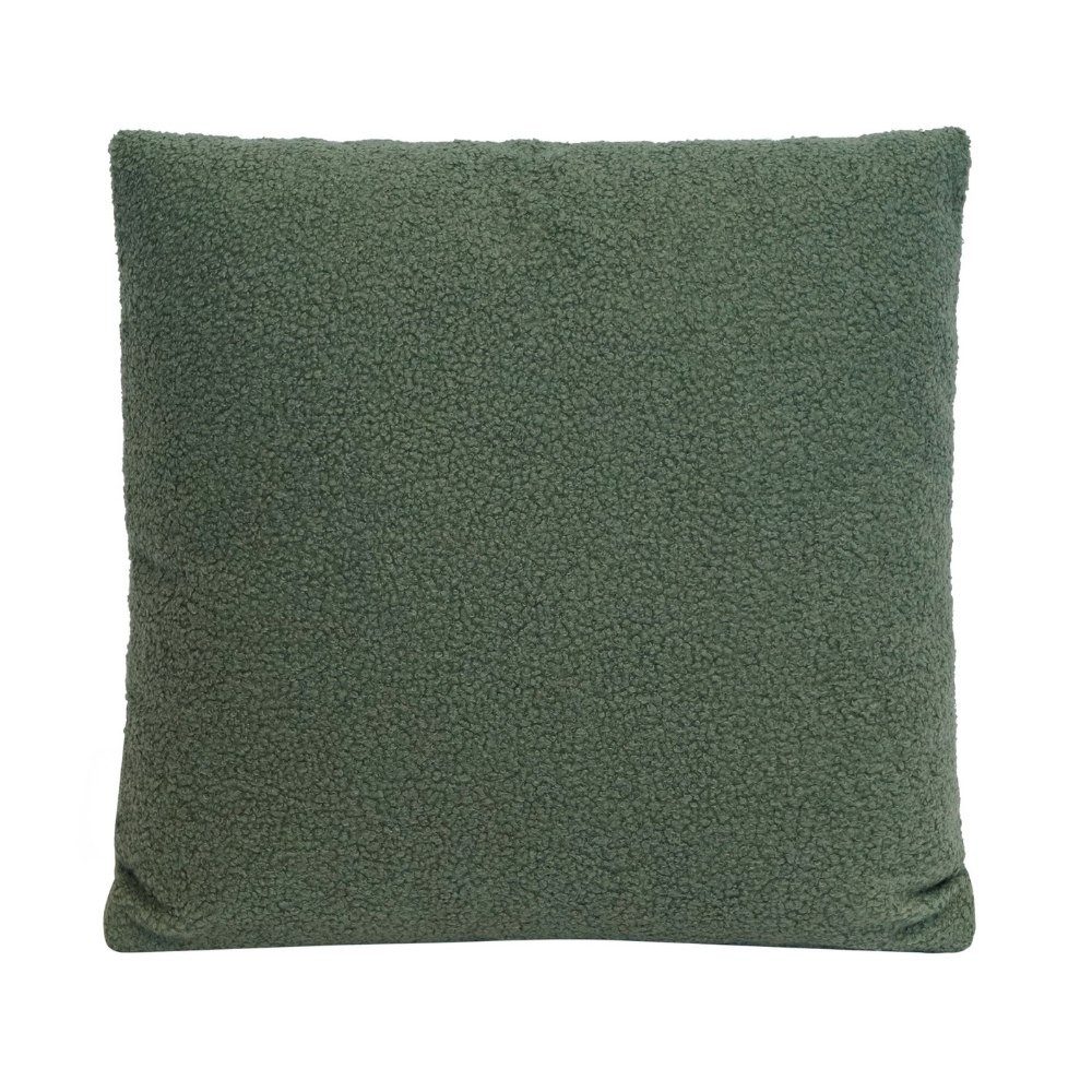 REALLaxx Dekokissen Teddy, 50x50cm, Kissenbezug mit Füllung in Sherpa Lamm Wollstoff-Optik