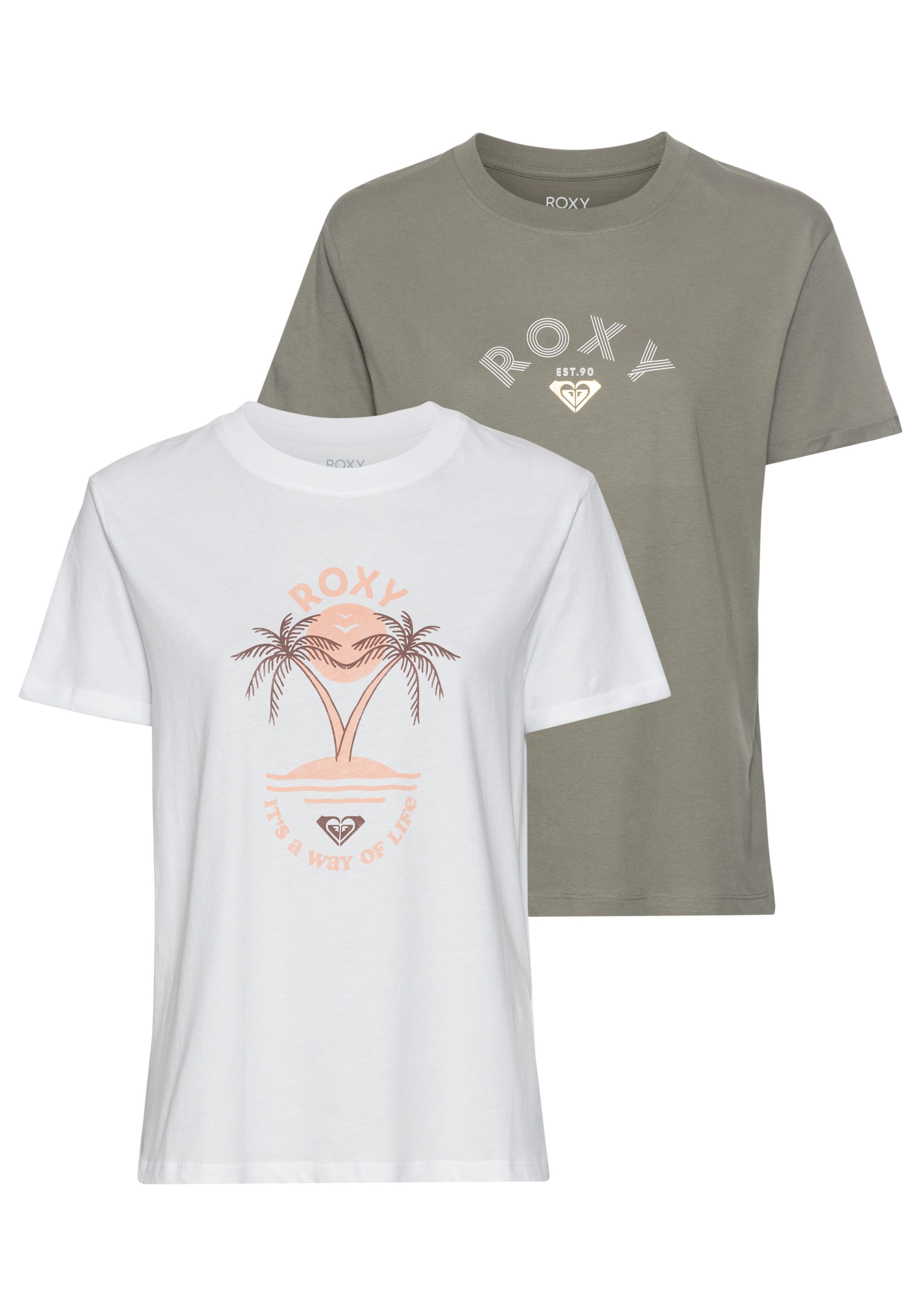 Roxy T-Shirt PACK SPARKLE EVENING BG günstig online kaufen