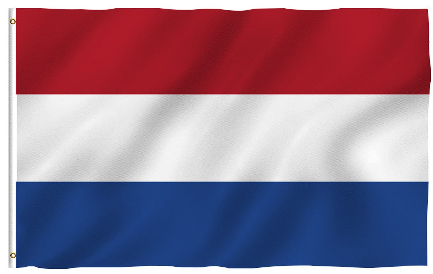 Flagge Niederlande Netherlands Flagge mit Ösen Fahne 150x90 Metalösen Wetterf