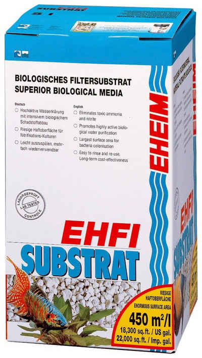 EHEIM Filtersubstrat »SUBSTRAT«, für Aquarien Außenfilter mit Meerwasser/Süßwasser