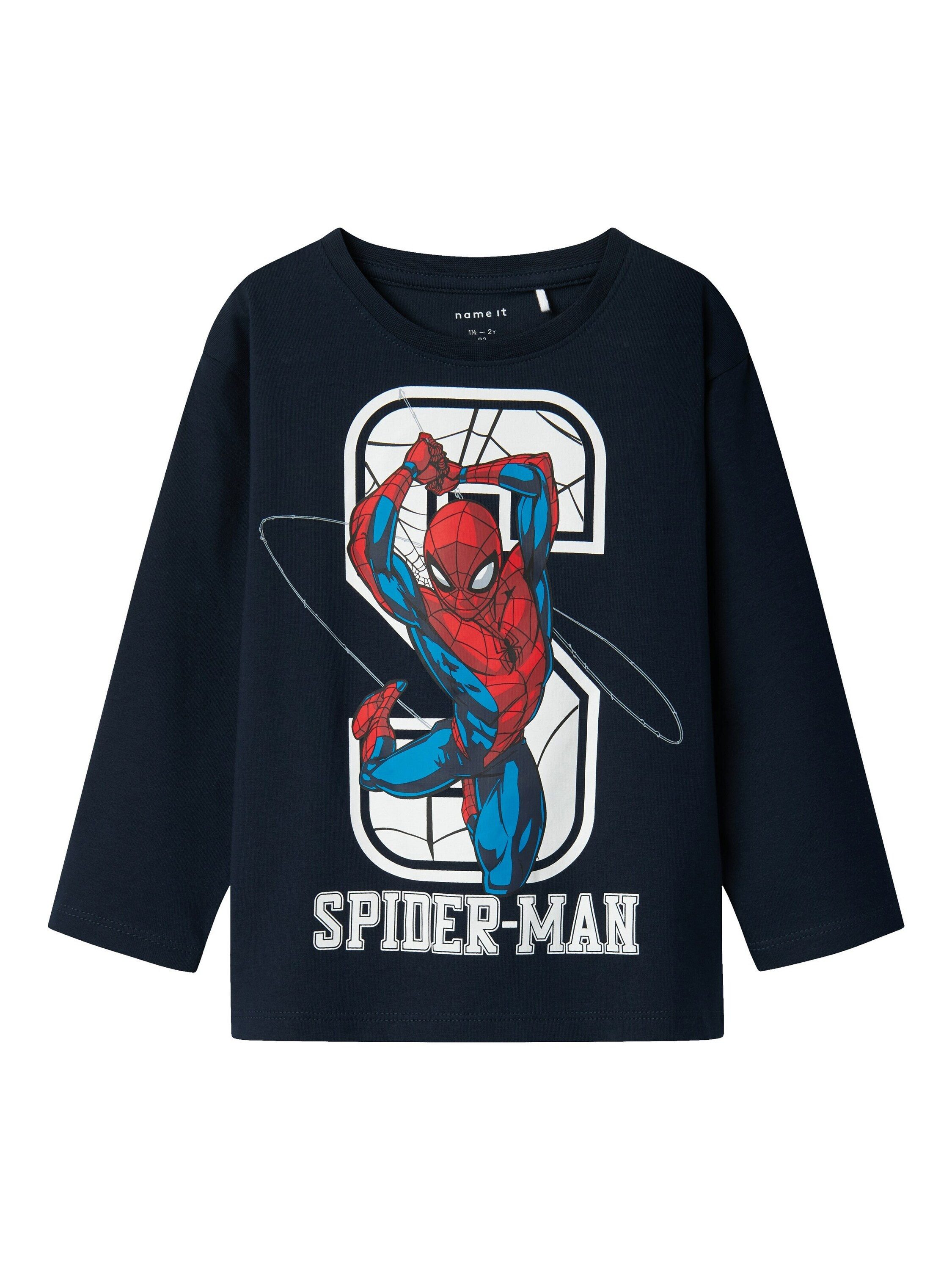 Name It Langarmshirt Nitin Spider (1-tlg) günstig online kaufen