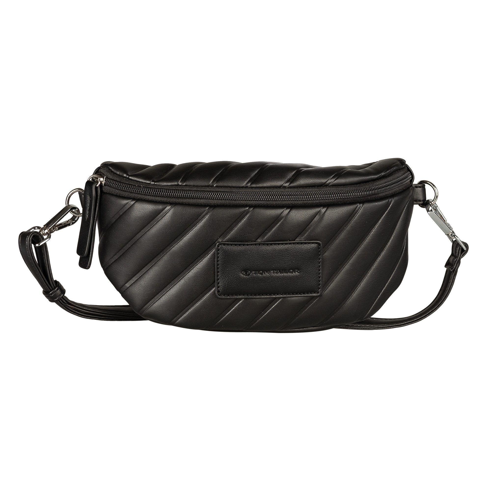 TOM TAILOR Bauchtasche Mirela, weich wattiert und elegant in trendigen Formaten