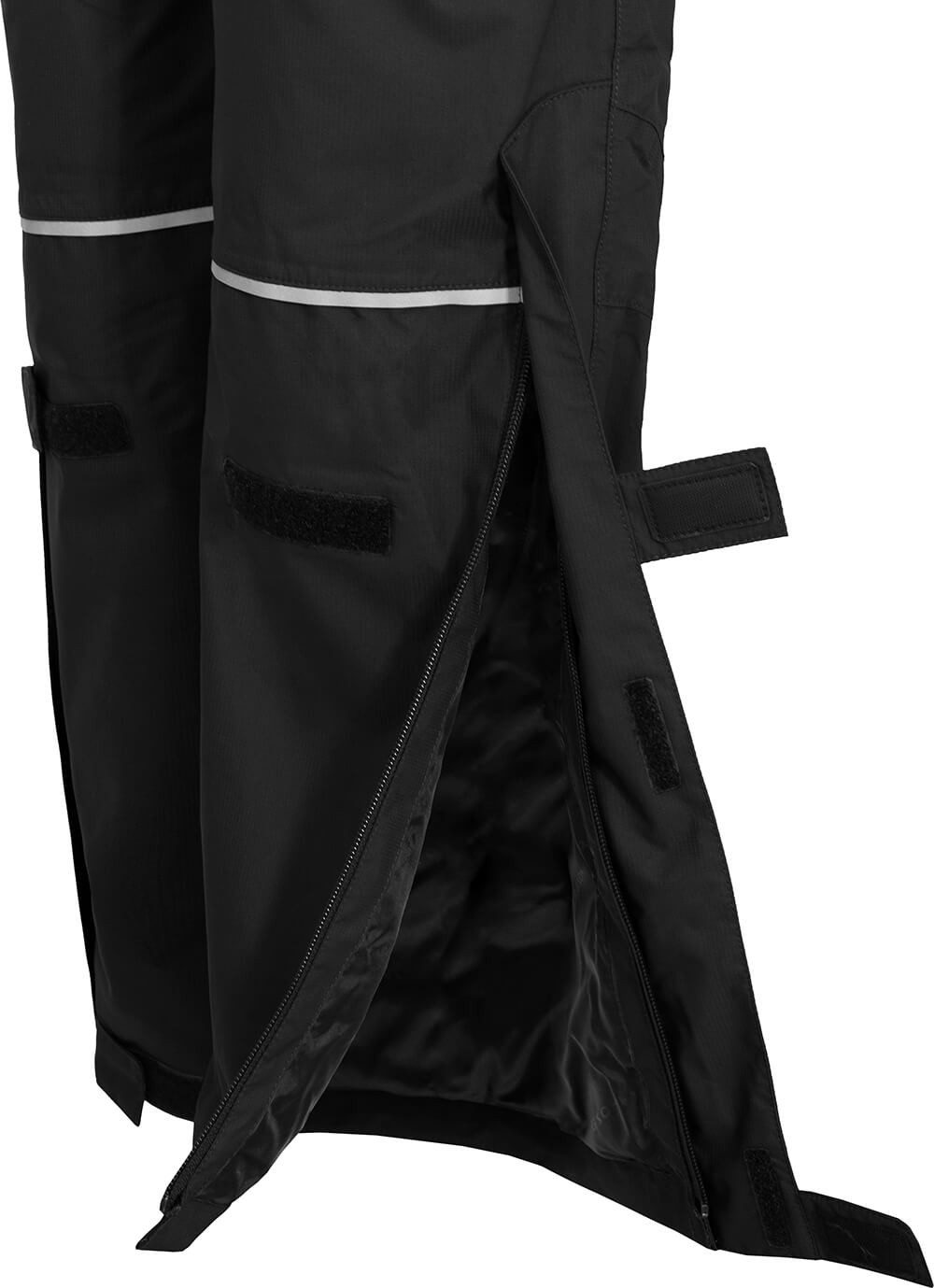 Bergson Regenhose LYNDE COMFORT Thermo Damen Regenhose, leicht wattiert, 12000 mm Wassersäule, Normalgrößen