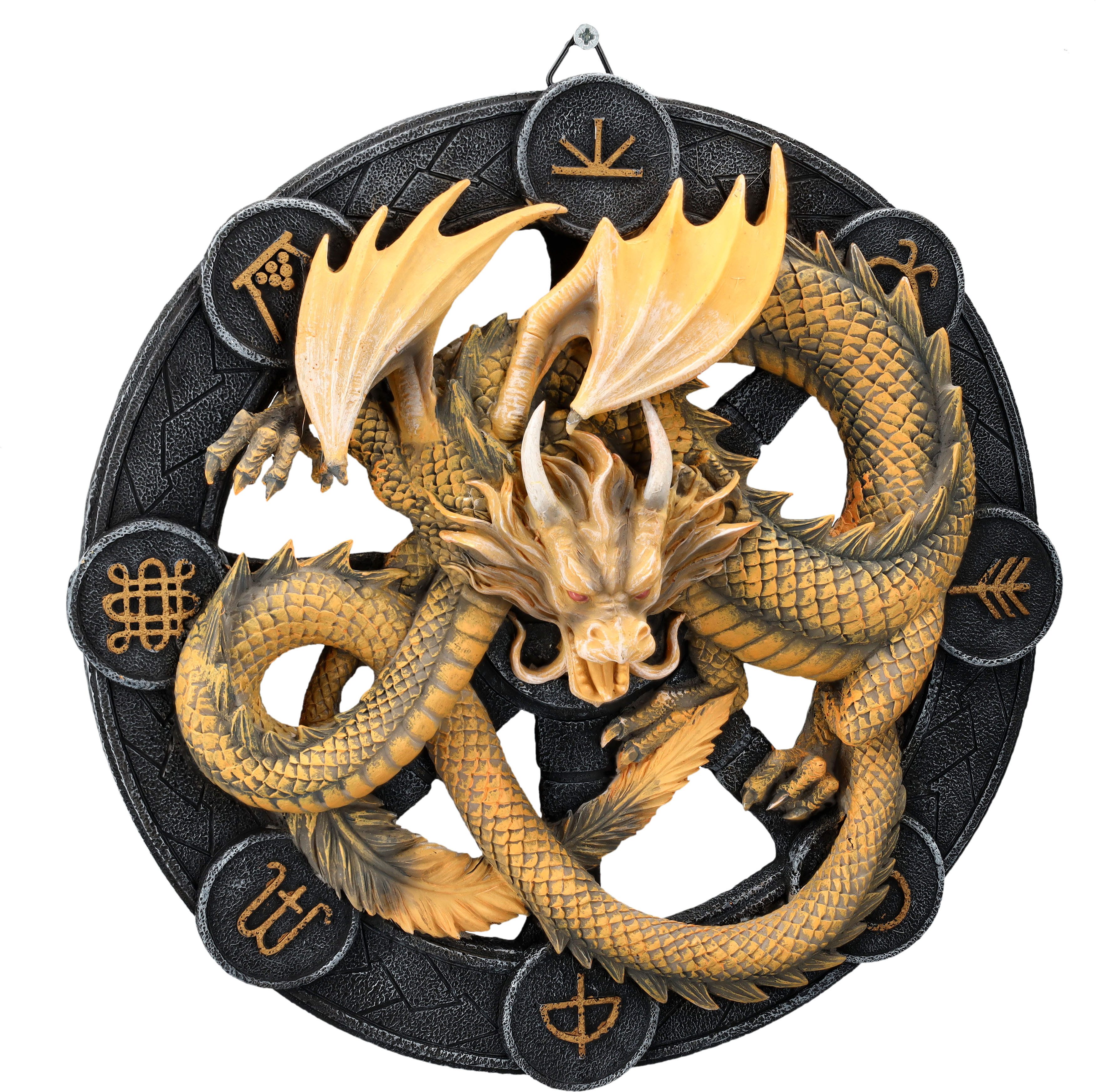 Wanddekoobjekt Wandrelief - Drache Imbolc by Anne Stokes - Fantasy Wanddeko