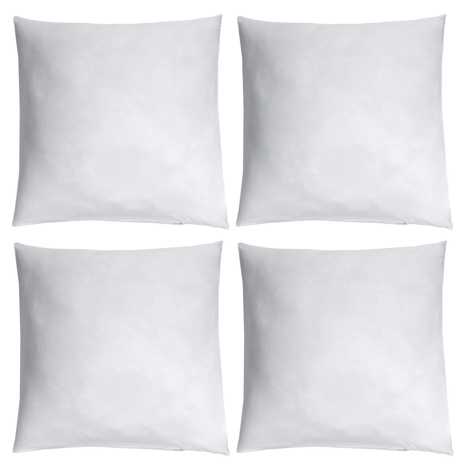 Sun Garden Подушкиfüllung IMKA, 4er Set, 40x40 cm, Weiß, Füllung Hohlfasern, Polyesterbezug