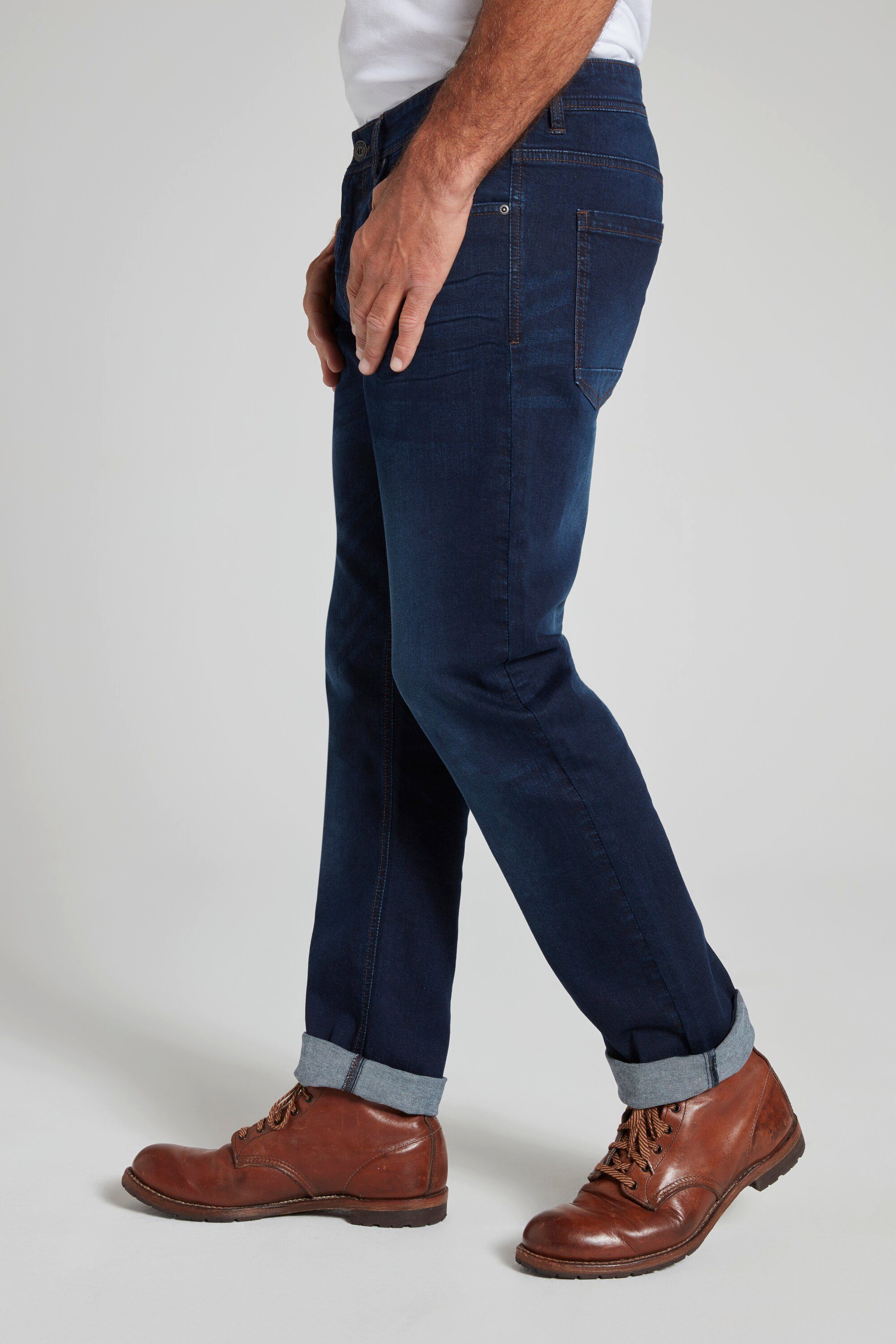 Fit Straight bis dark JP1880 Gr. FLEXNAMIC® blue 72/36 5-Pocket-Jeans denim Jeans