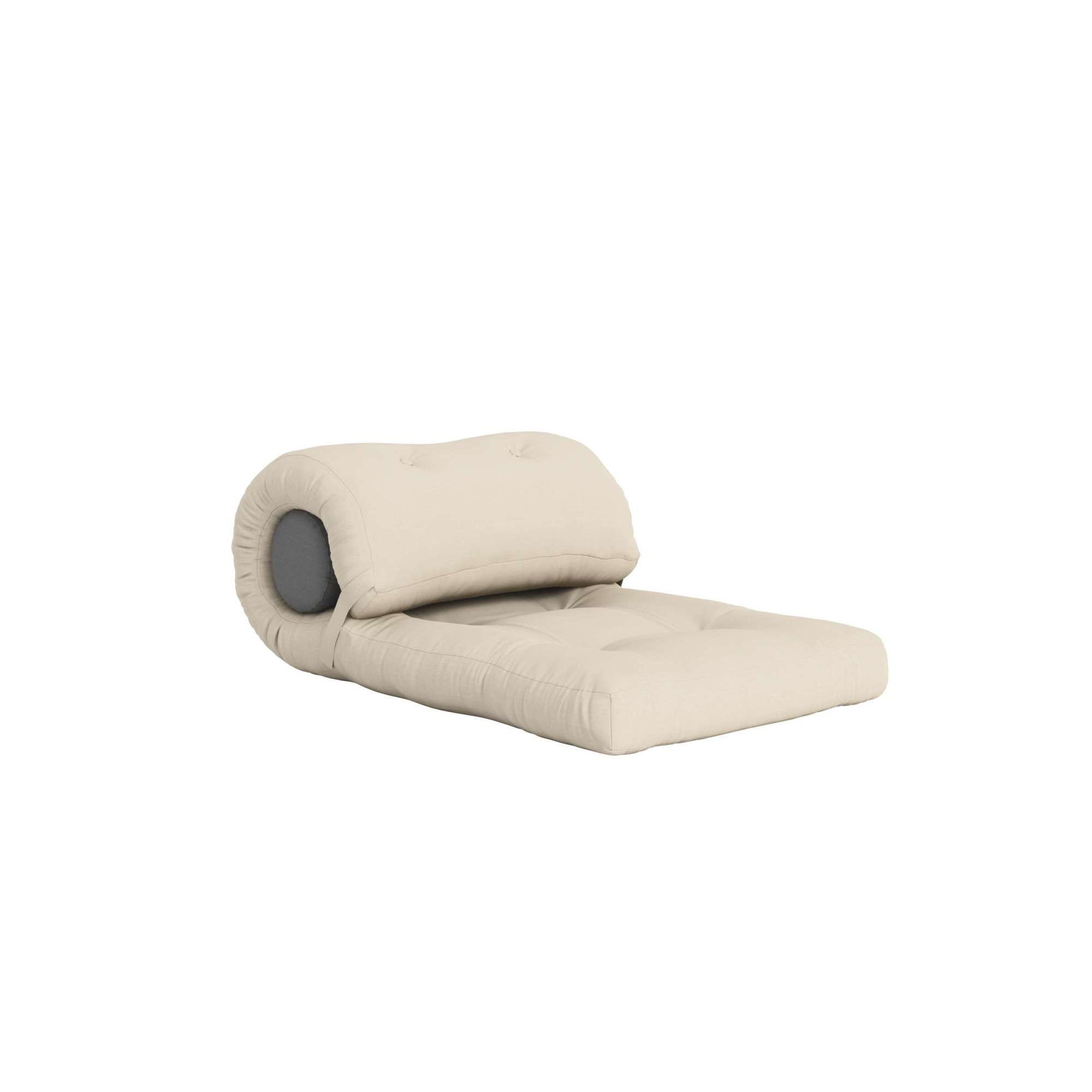 Karup Design Chillkissen WRAP out™, Loungesessel, Sonnenliege, in Schlafplatz wandelbar (B/H/T ca: 70x40x120 - Liegefläche 70x200cm), Outdoor geeignet, Schmutz- und Wasserabweisend, Made in Europe