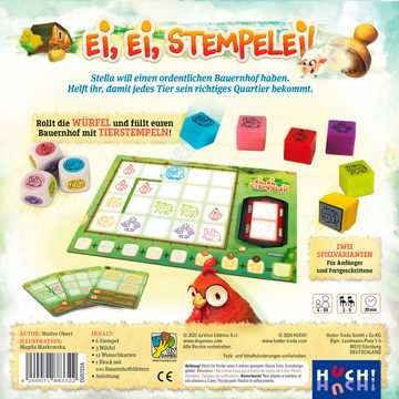 Huch! Spiel, Kinderspiel Ei, Ei, Stempelei!