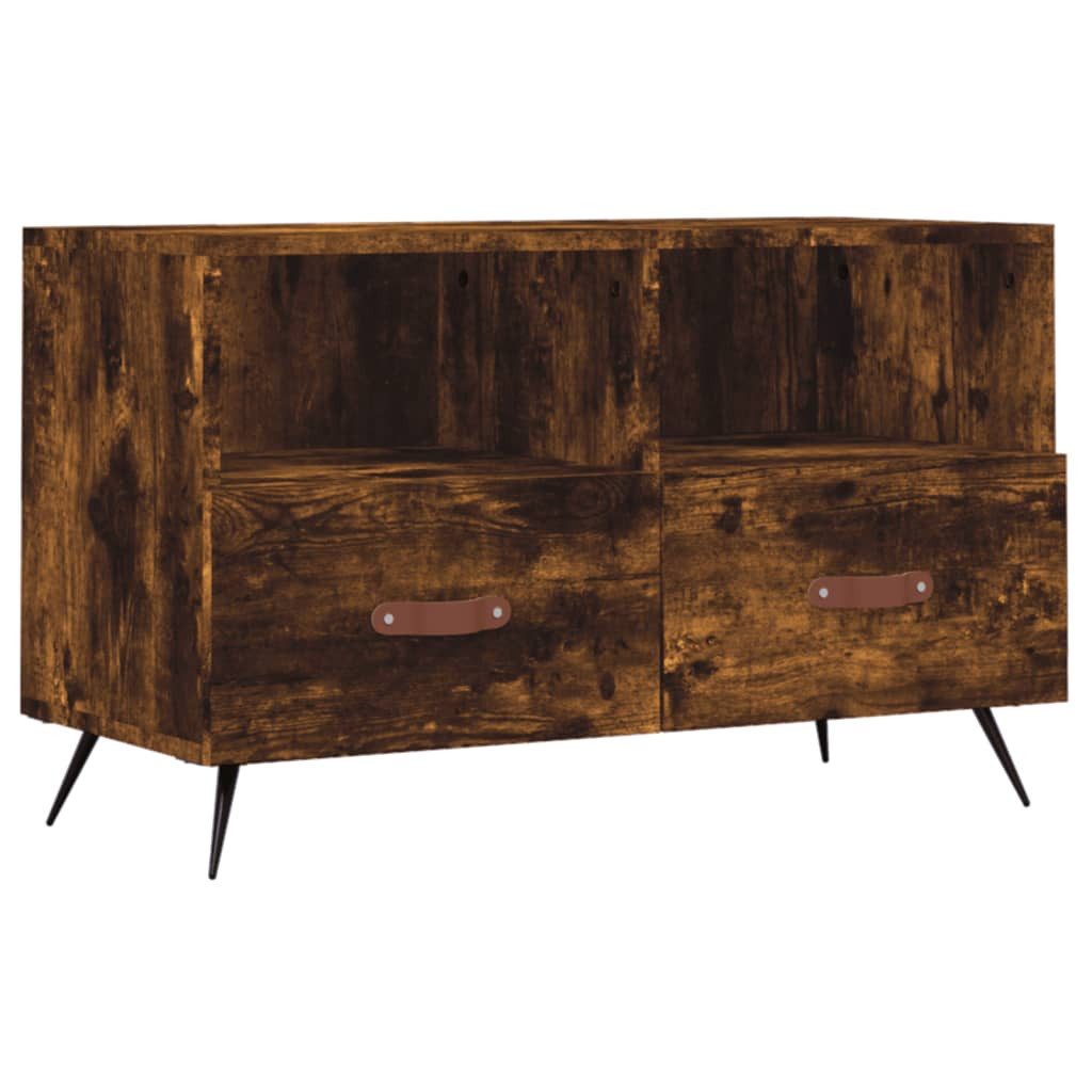vidaXL TV-Schrank TV-Schrank Räuchereiche 80x36x50 cm günstig online kaufen