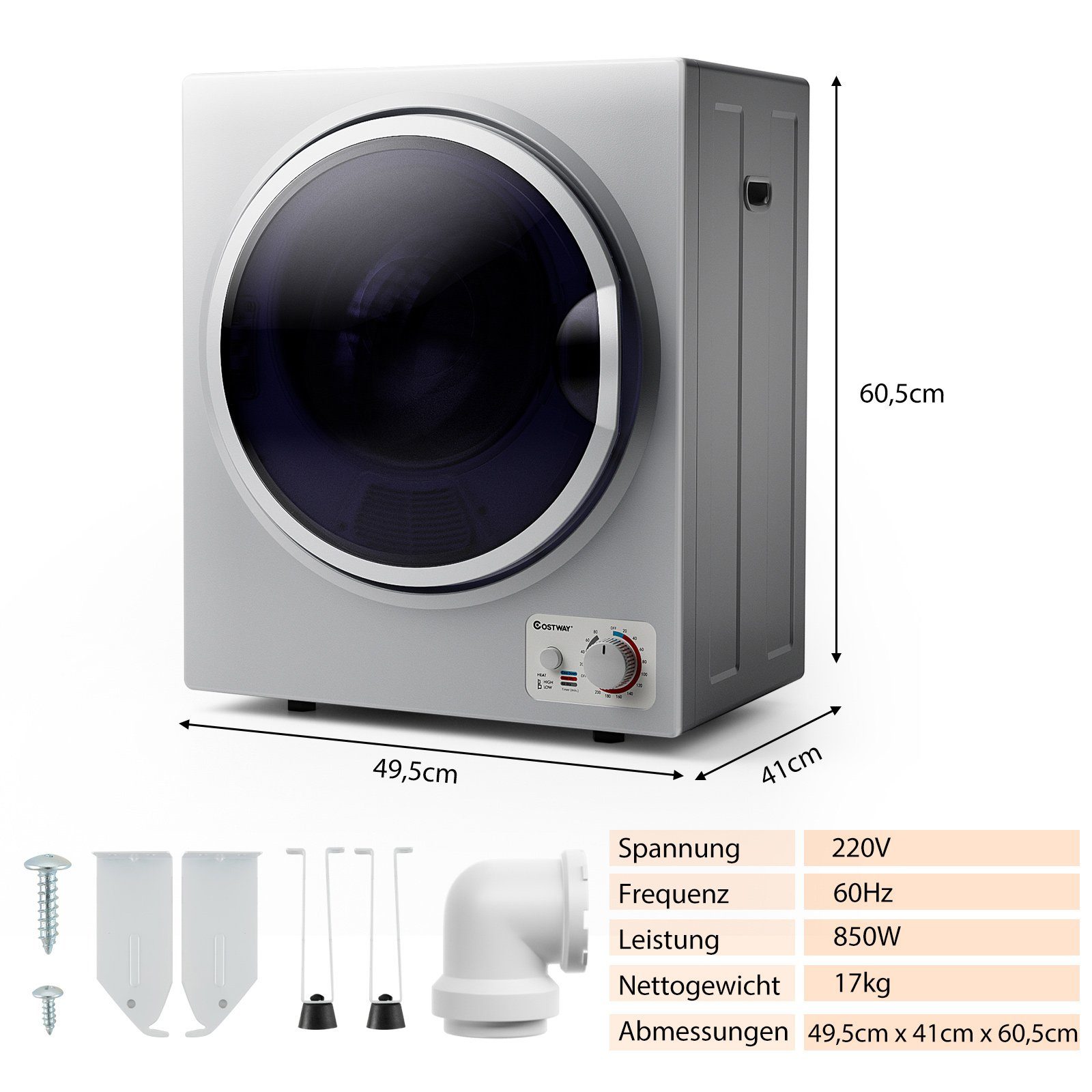 Make-up Pinsel Trockner – 4 Zeiteinstellungen (30-90 Min), Trocknet Bis Zu 14 Pinsel + Schwämme, Schonend Bei 60°C