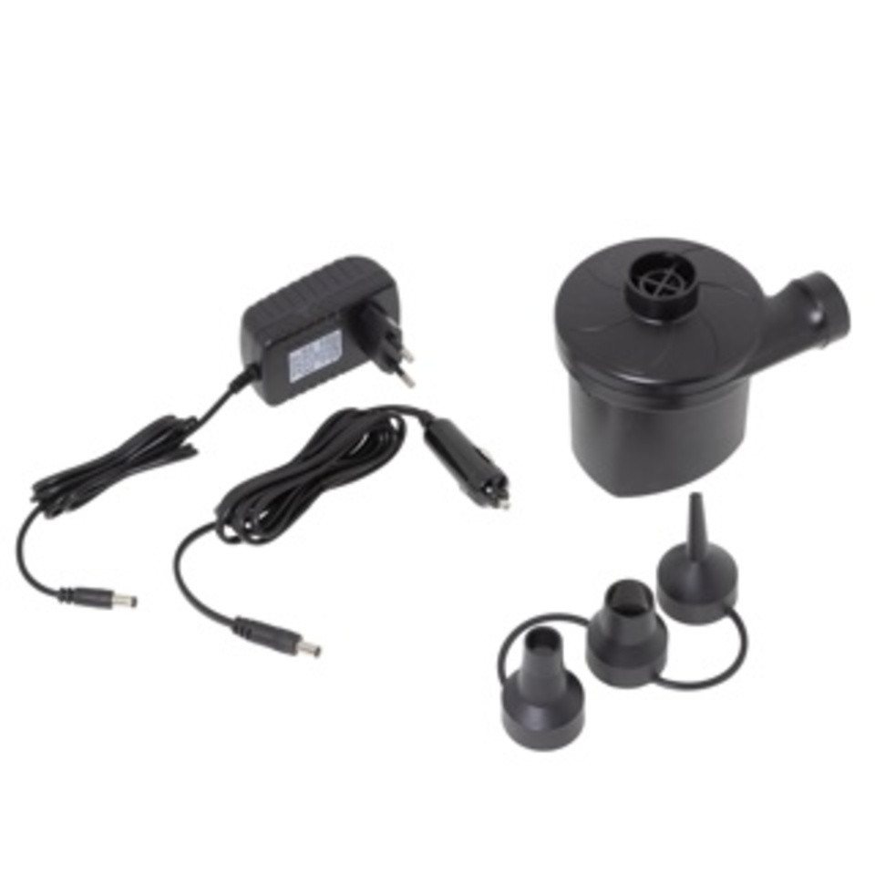 Haushalt International Luftpumpe elektrische Luftpumpe mit Stromkabel und Autoadapter (1-tlg)