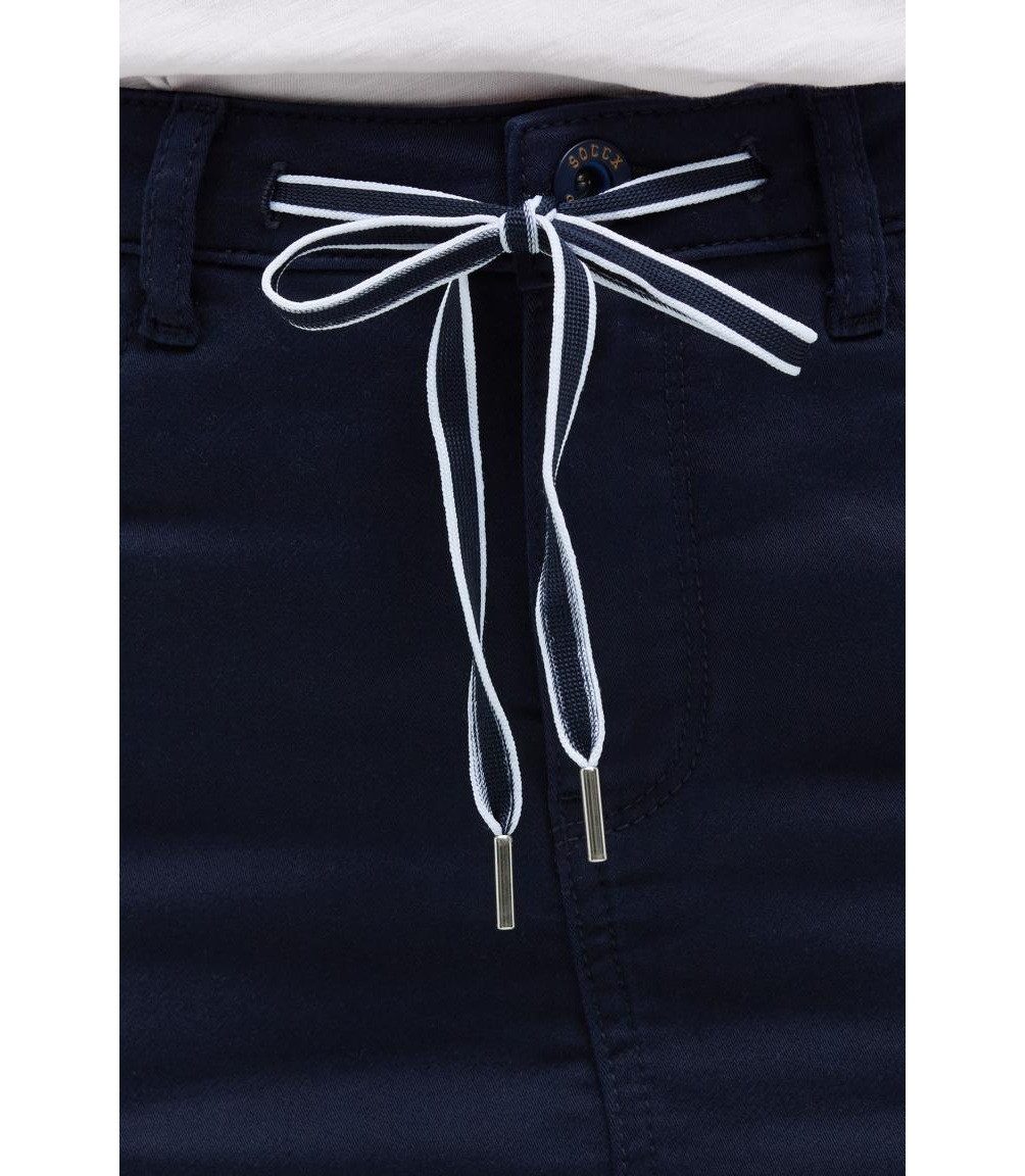 SOCCX Jeansrock Kurzer Jeansrock AN:NE mit Print 5-Pocket-Style – Bild 3 von 5