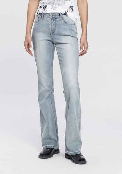 Arizona Bootcut-Jeans »Shaping« High Waist