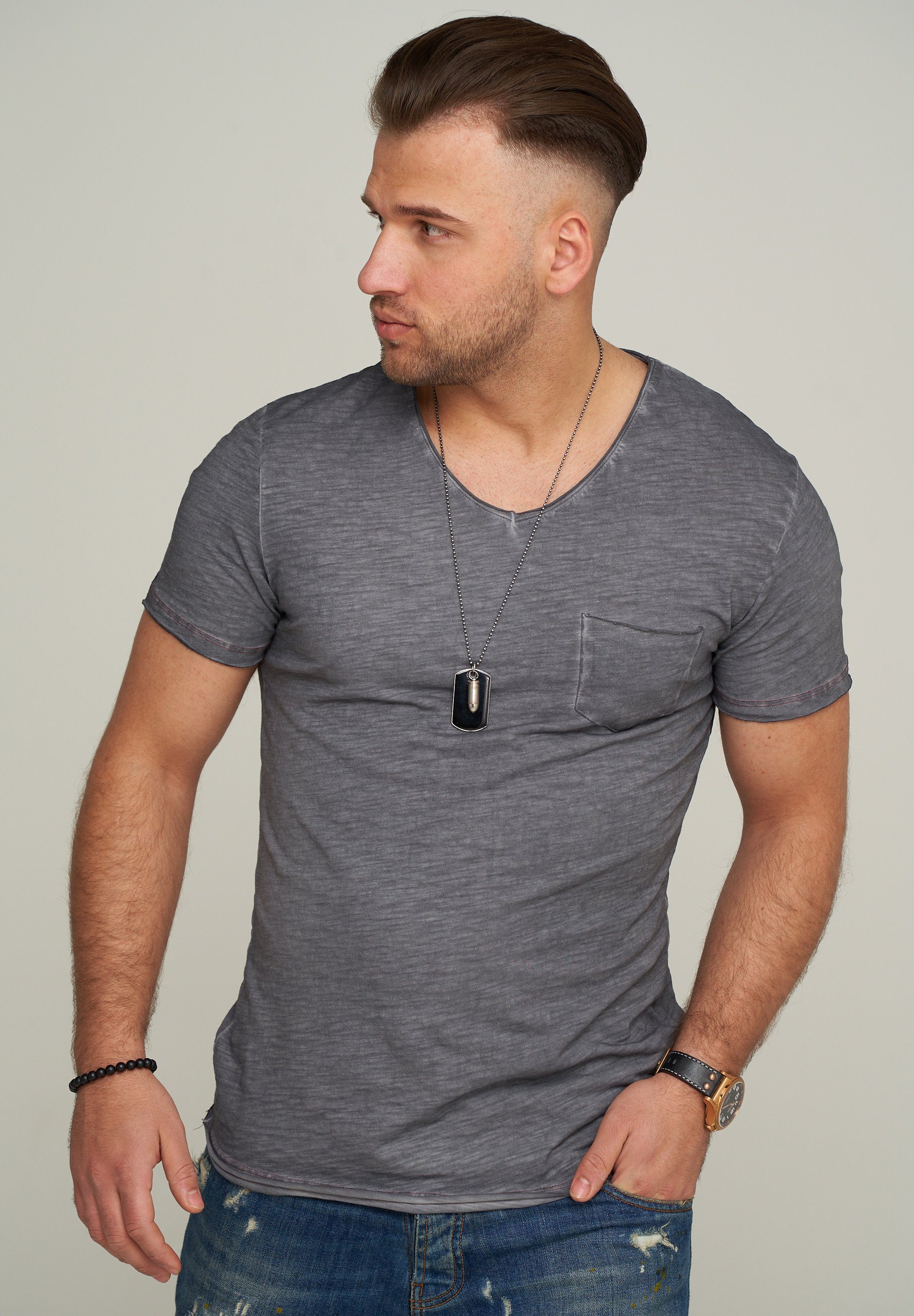 CARISMA T-Shirt CRTONALA mit Brusttasche