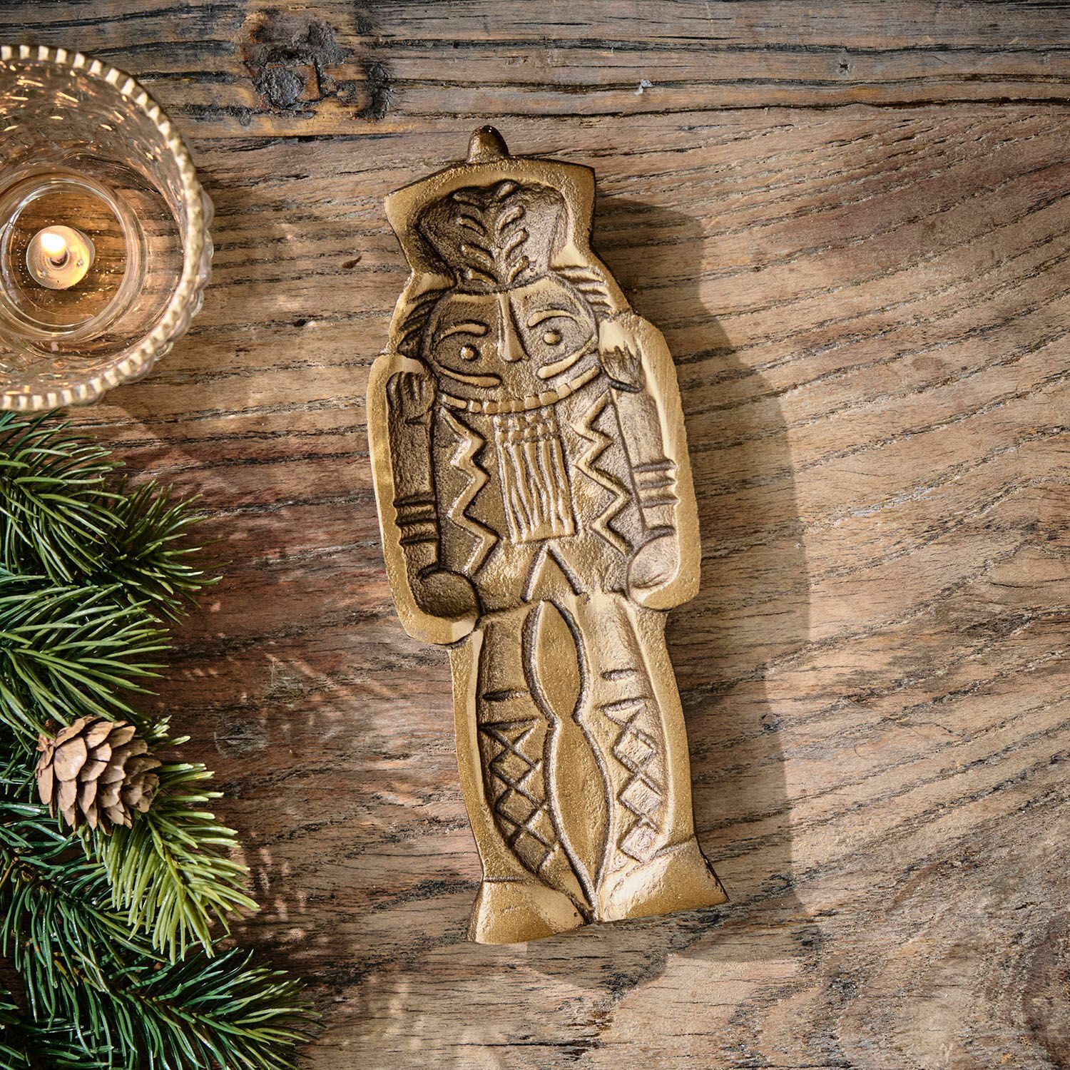 Mirabeau Weihnachtsfigur Deko-Schale Zarilith antikmessing (kein Set, kein Set)