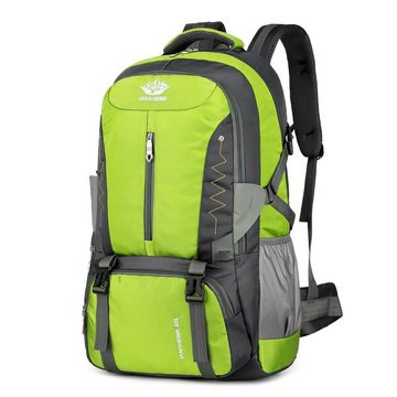 RAIKOU Reiserucksack 60L Wanderrucksack Herren Damen Kletterrucksack Trekkingrucksack (Wasserdichter), ultraleichter, packbarer