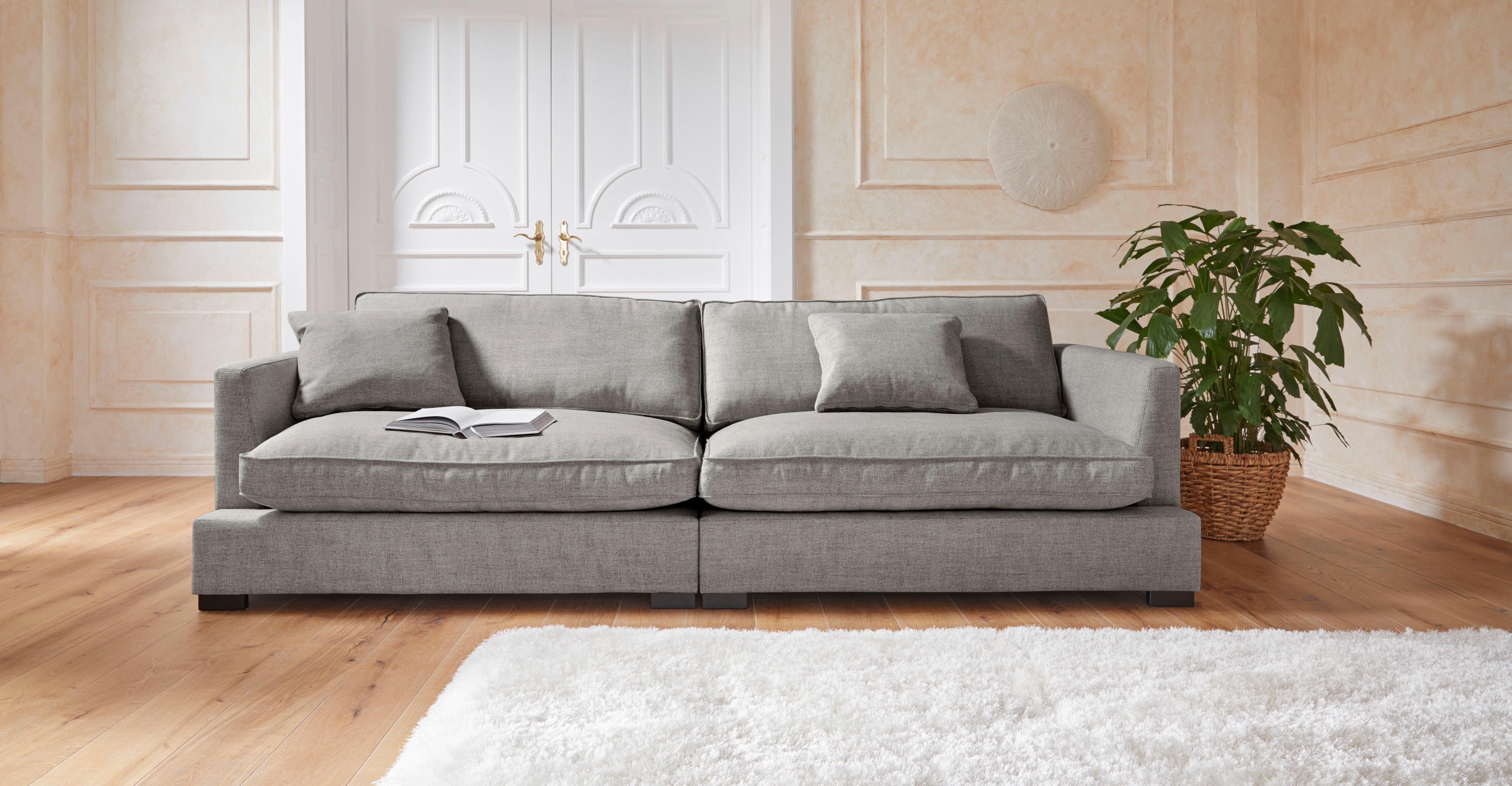 Guido Maria Kretschmer Home&Living Big-Sofa »Annera«, weicher Sitzkomfort,  mit extra tiefen Sitzflächen, Füllung mit Federn