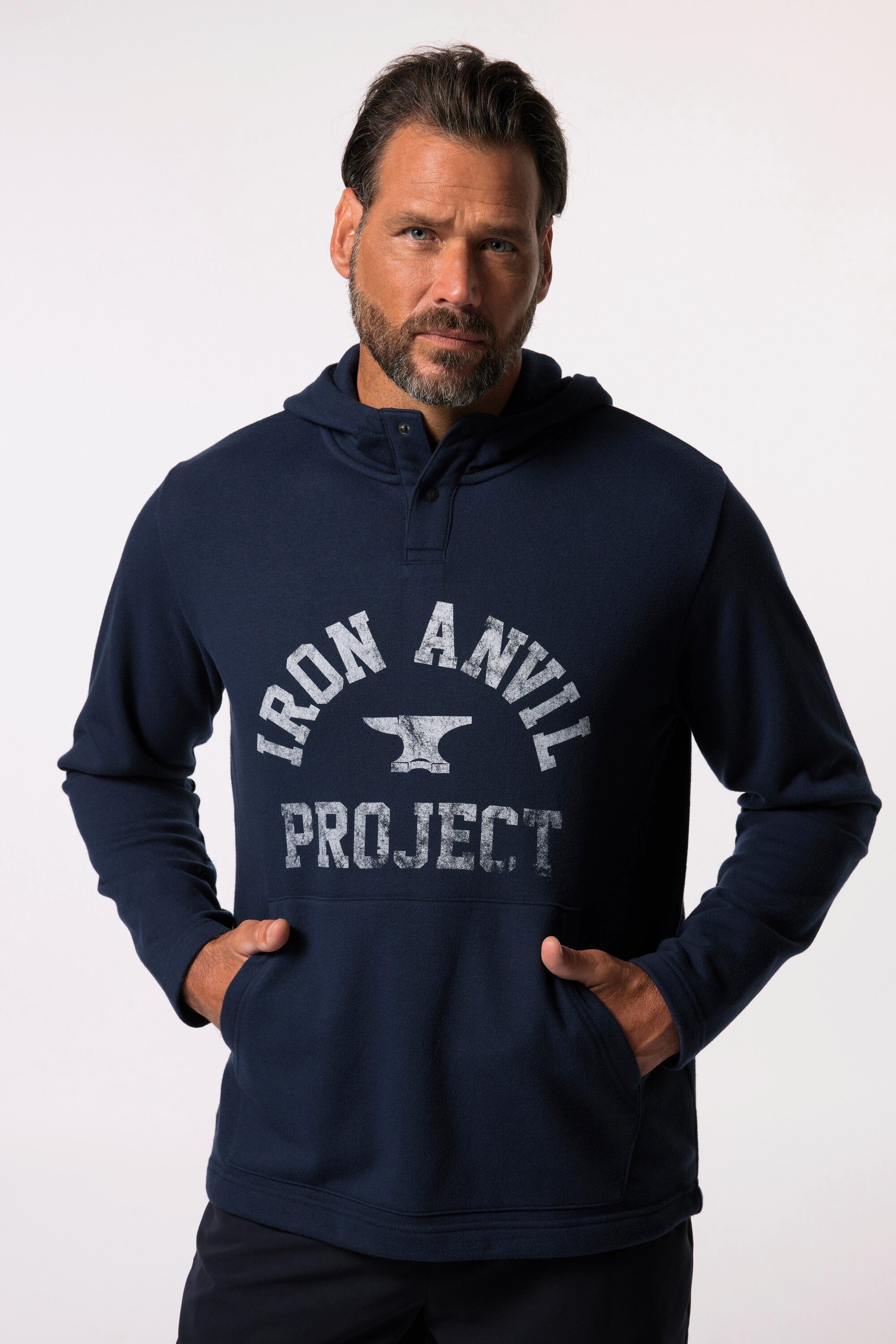 Sweatshirt Hoodie Iron Anvil Fitness Kapuze