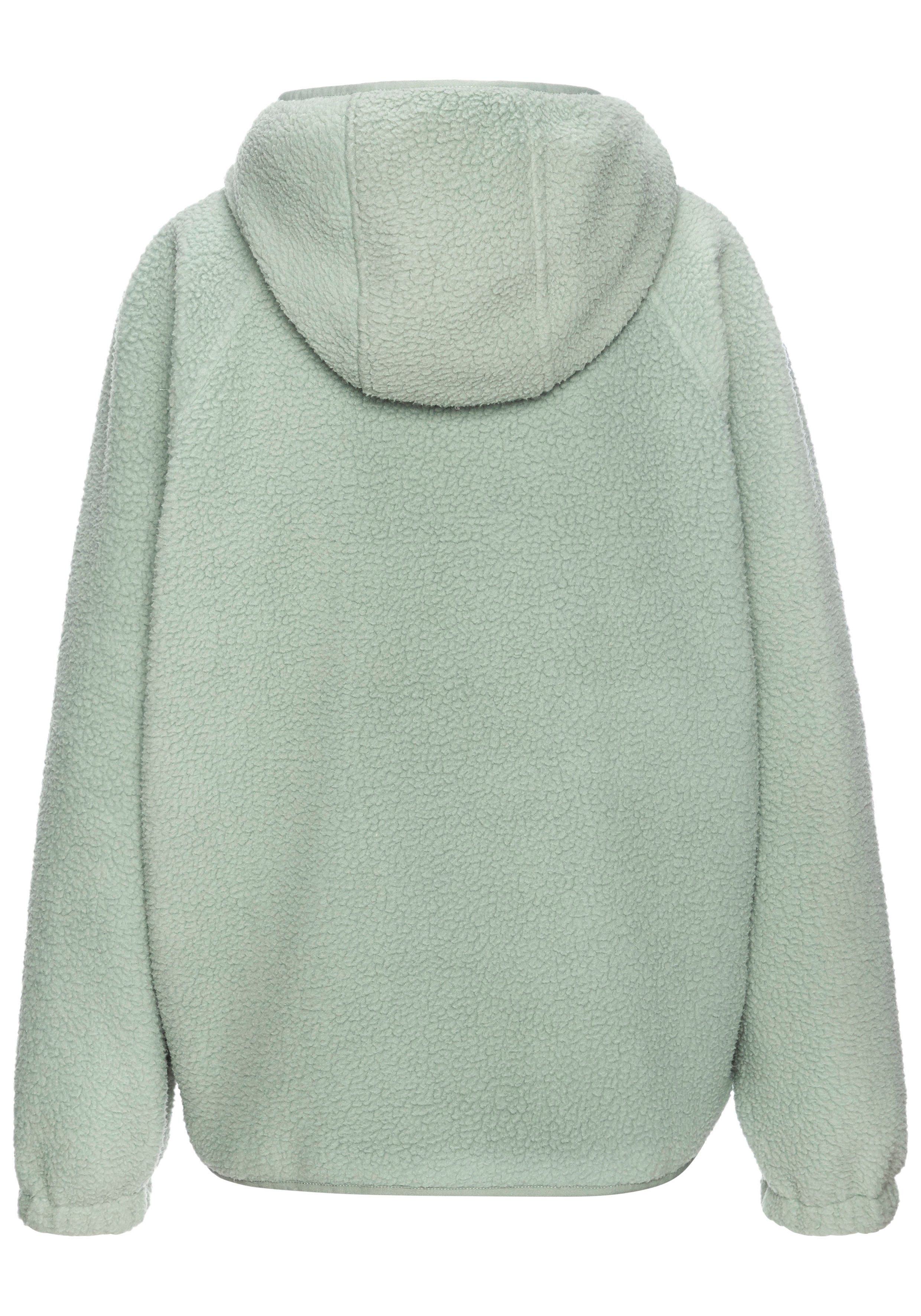 Vivance Active by Lascana Fleecejacke Oversized-Schnitt mit Fledermausärmeln – Bild 4 von 5
