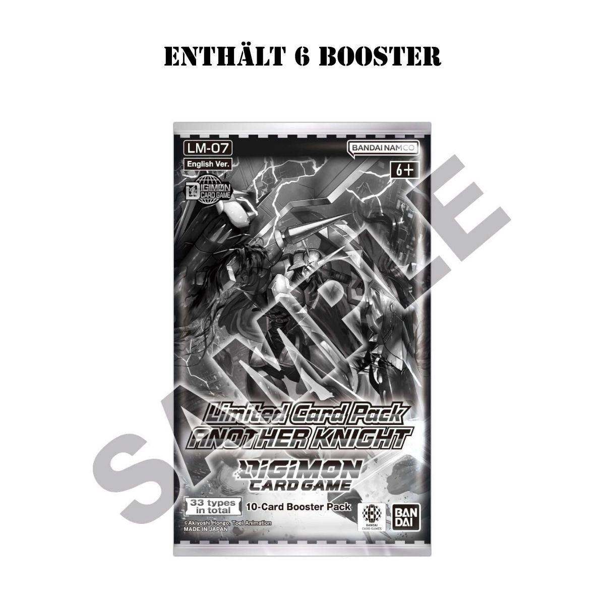 Bandai Sammelkarte Limited Card Pack A