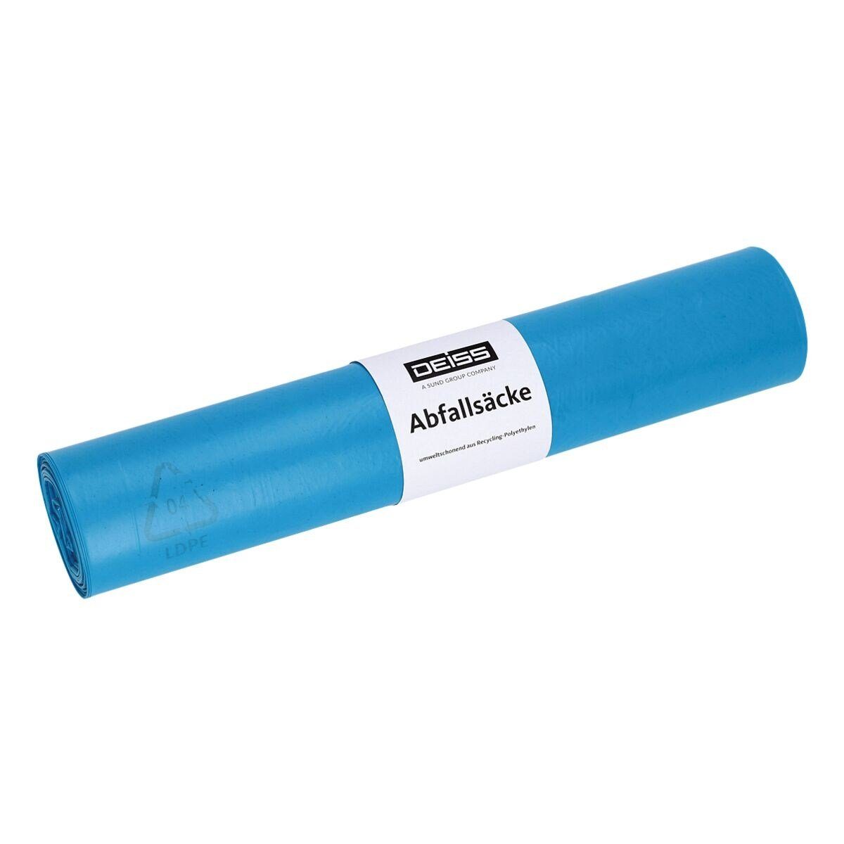 Deiss Мусорные урны Typ 60, 120 Liter, 25 Stück/Rolle, Flachsack