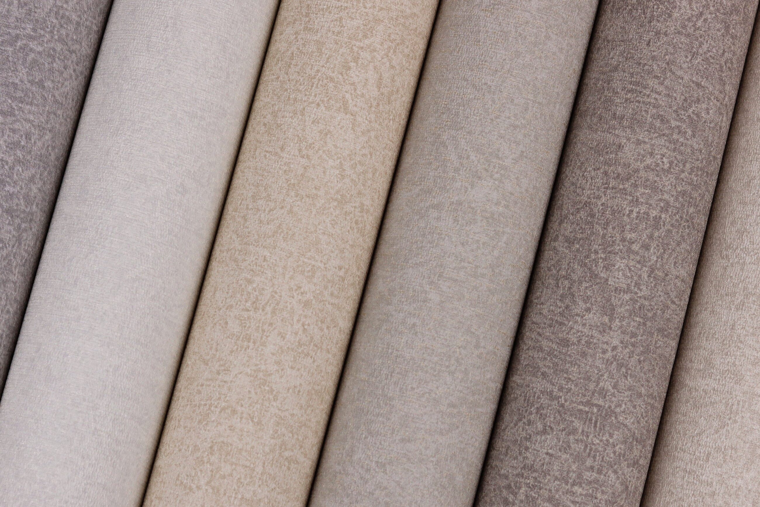 Rasch Vliestapete Strukturoptik - Vinyltapete Uni Grau Silber, Floral, (1 Rolle, 1 St., 10,05 m x 0,53 m), gute Lichtbeständigkeit, feucht abwischbar, restlos abziehbar