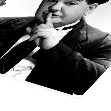 Posterlounge Poster Everett Collection, Dick & Doof (Laurel & Hardy), Wohnzimmer Fotografie