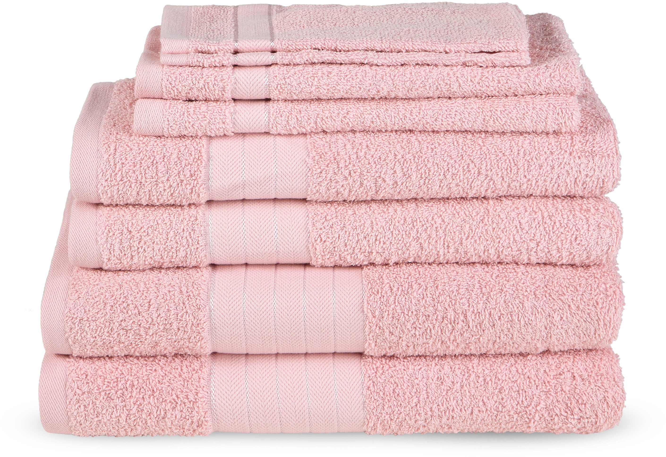 good morning Handtuch Set Uni, Frottee günstig online kaufen