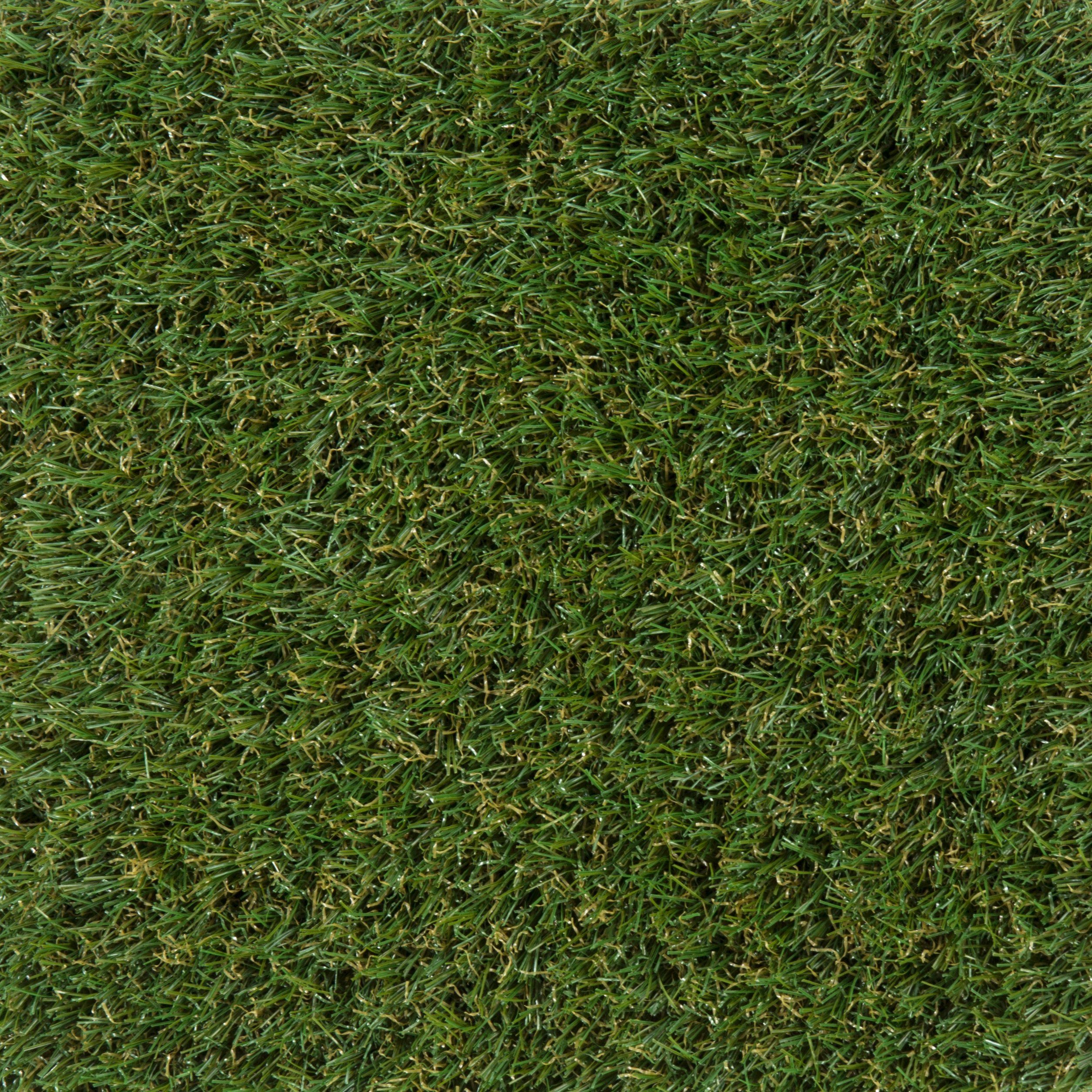 Andiamo, Höhe: strapazierfähig realistische Rasenteppich rechteckig, 25 mit Optik, Drainagelöchern, Bali, mm, Kunstrasen