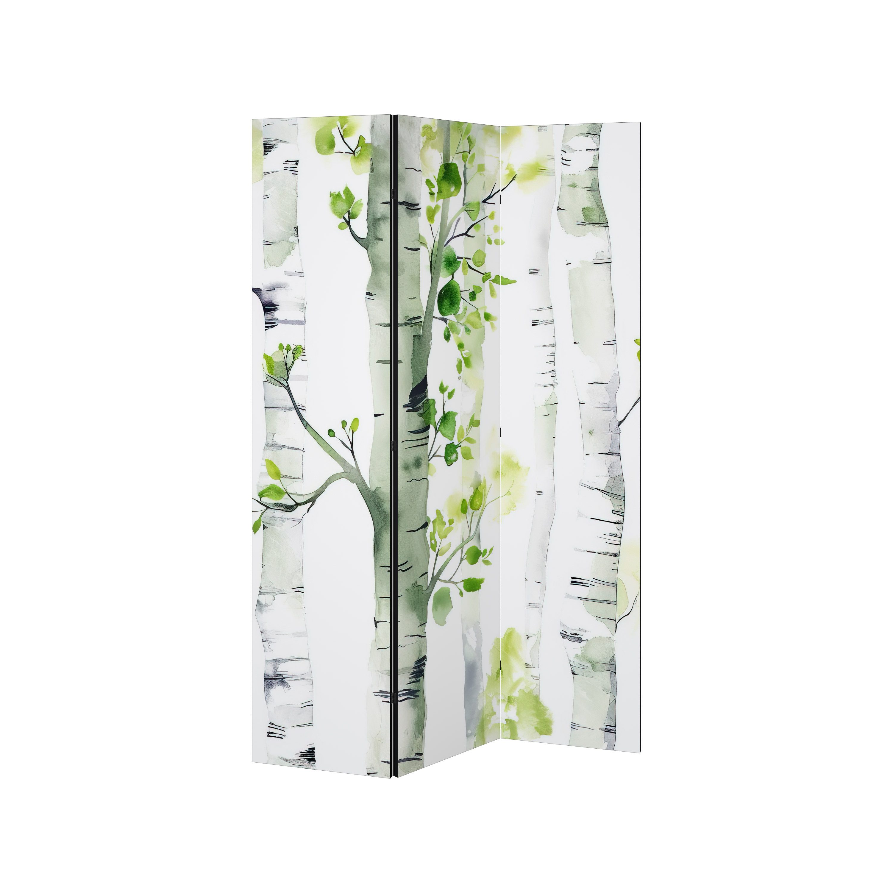 SPACEREBELS Paravent, Raumteiler - 3-teilig Raumtrenner, günstig online kaufen