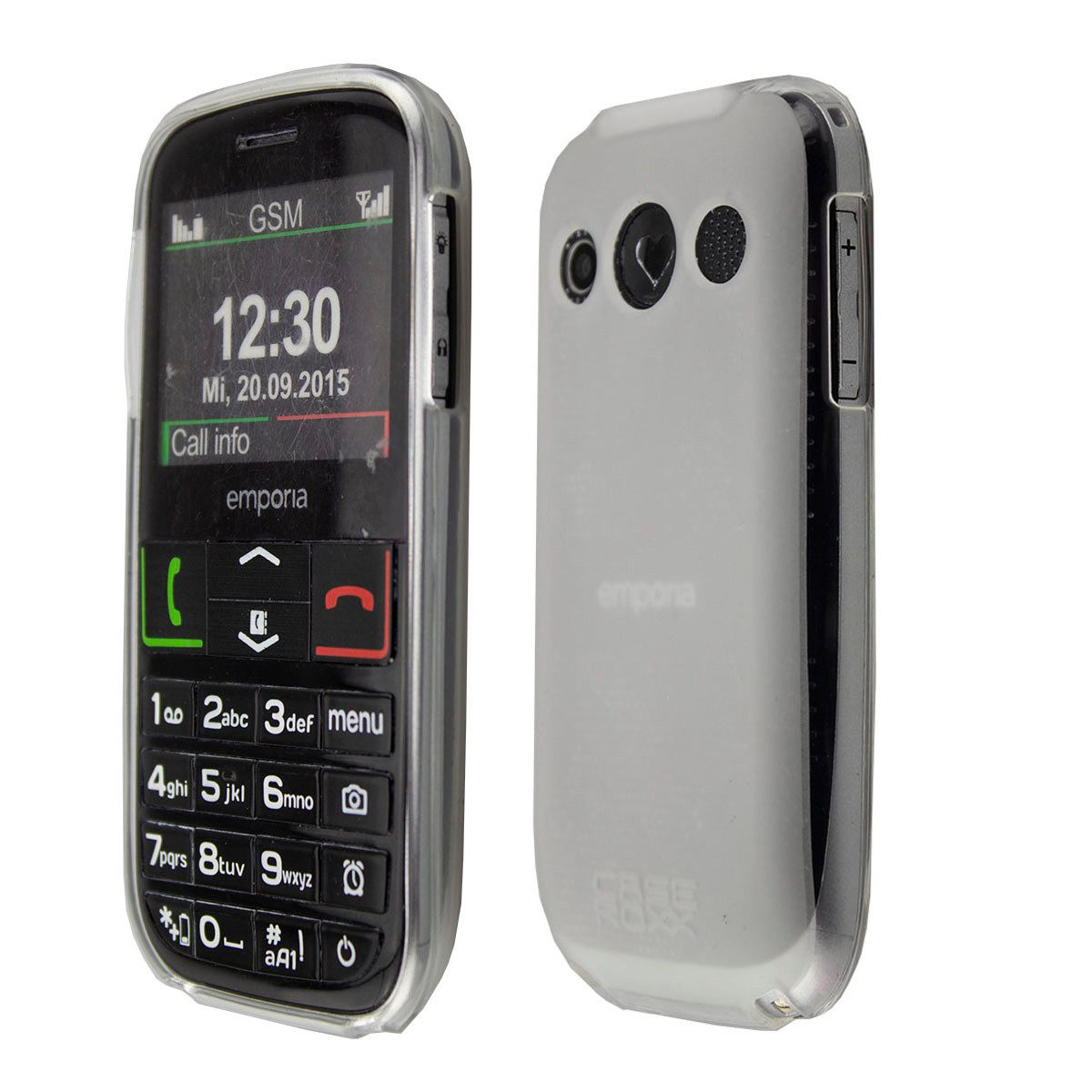 caseroxx Handyhülle TPU-Hülle für Emporia Euphoria V50 / Active V50 4G Gerätabhängig 5,0 - 7,0 Zoll, dünn und flexibel