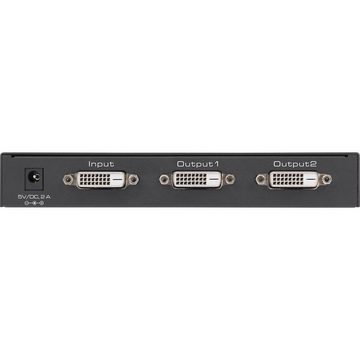 Renkforce DVI-Switch 2 Port DVI Splitter, Ultra HD-fähig