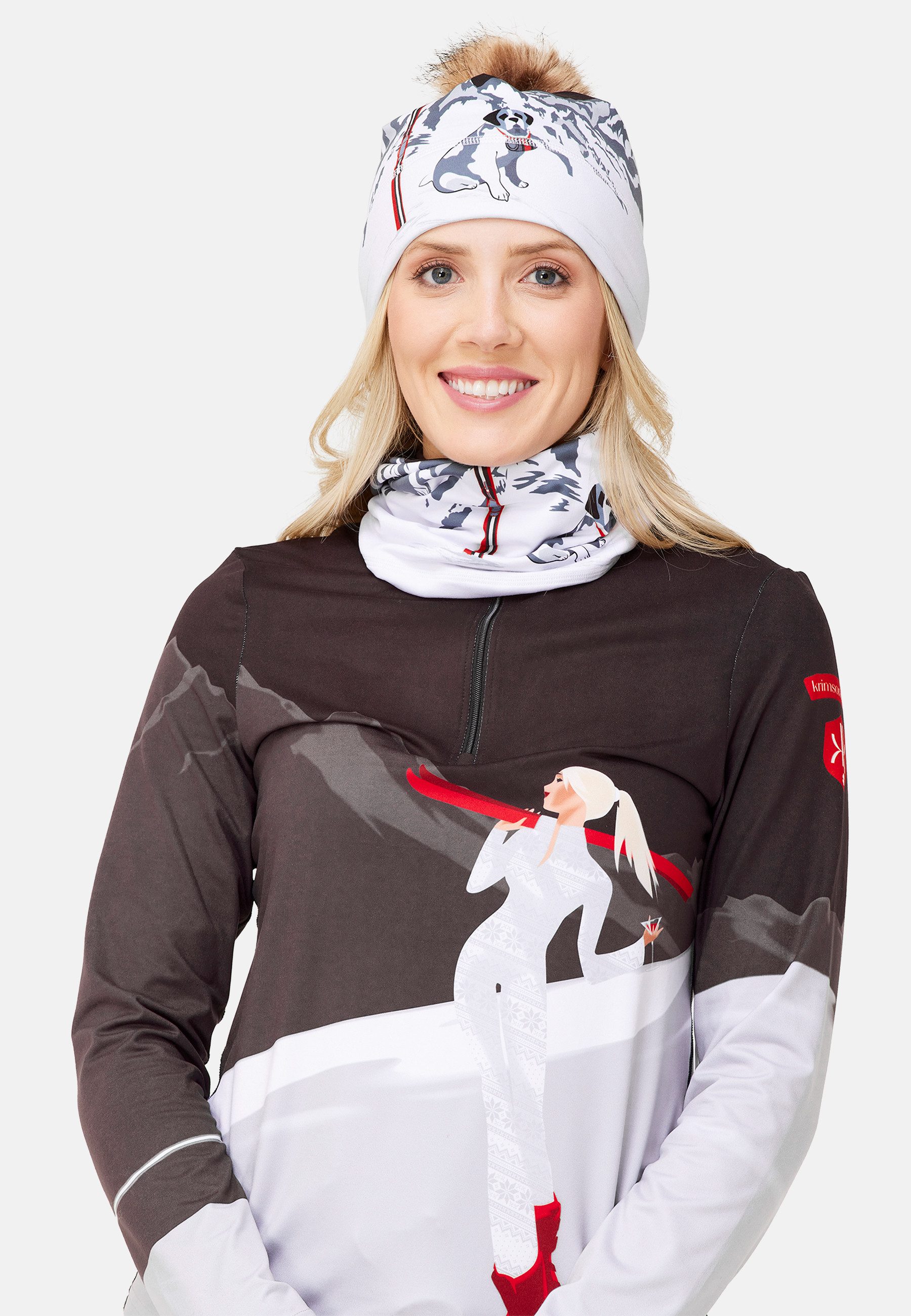 Krimson Klover Bommelmütze Multi Skiers günstig online kaufen