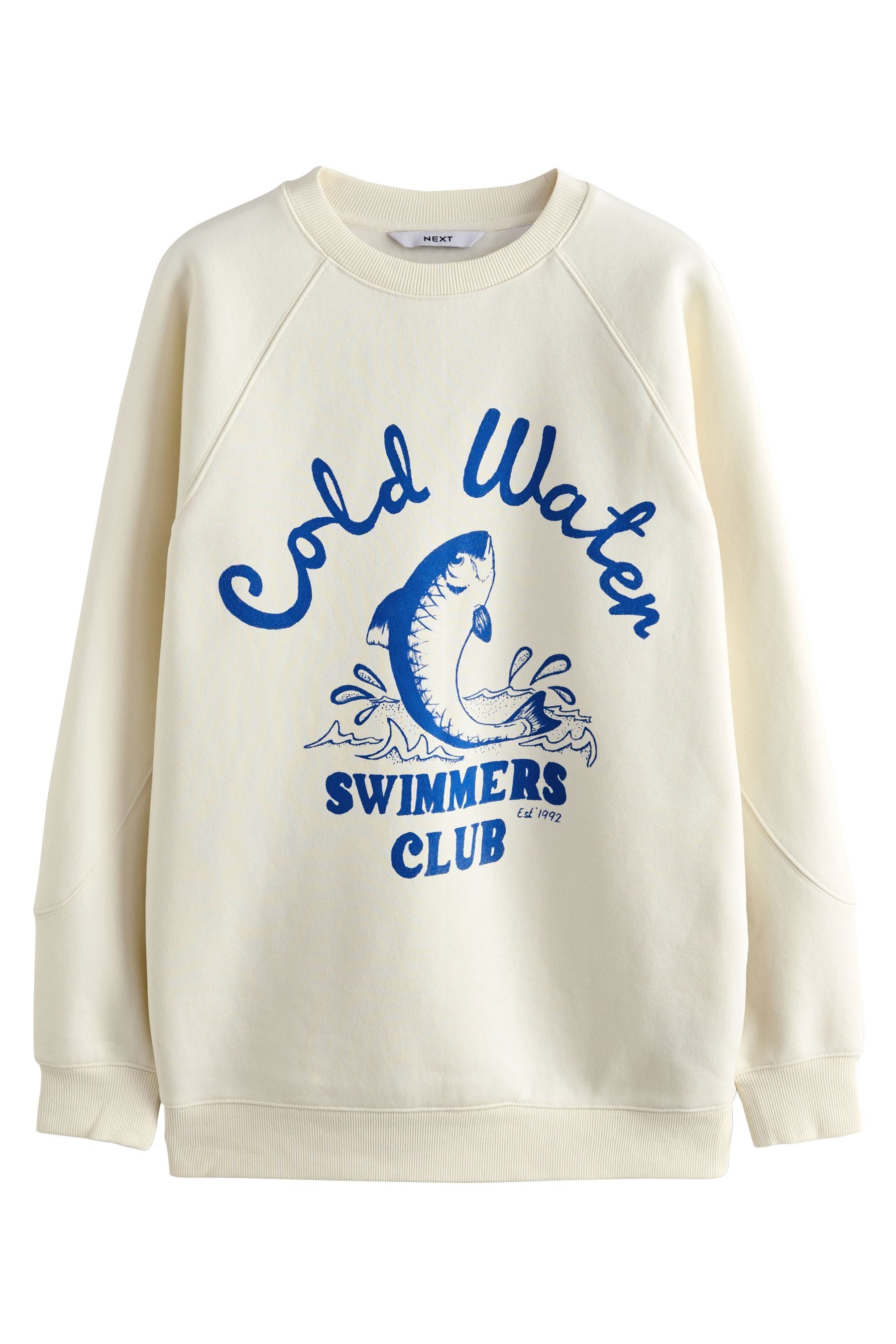 Next Sweater Langarm-Sweatshirt mit Grafik, Hai/Matrosen (1-tlg) günstig online kaufen