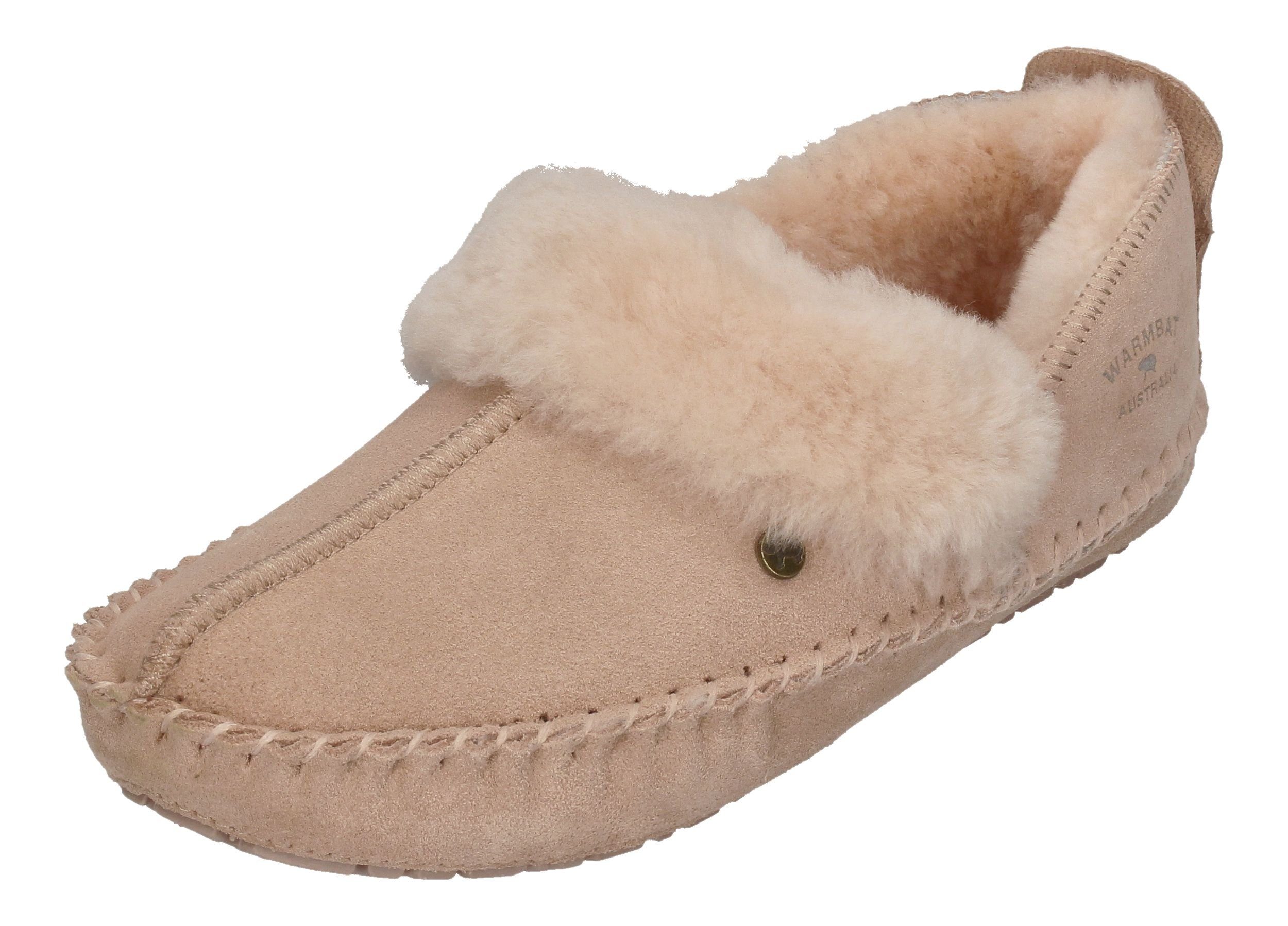 WARMBAT Barrine Suede BAR3410-54 Hausschuh Blush