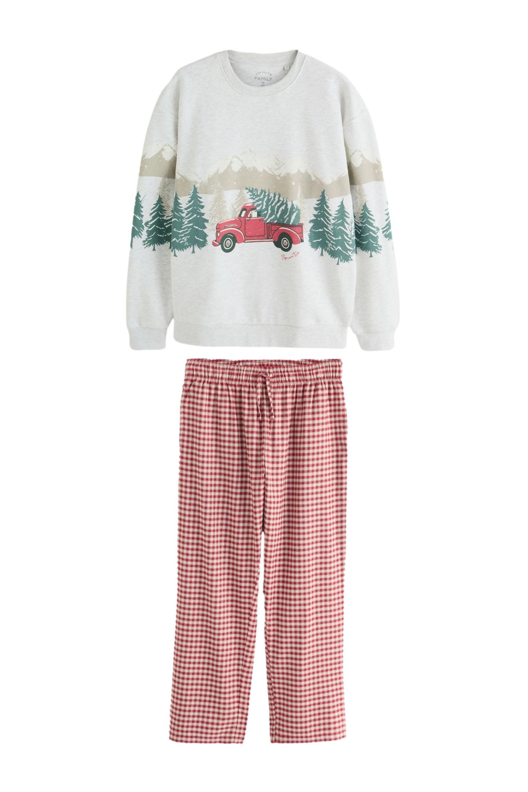 Next Pyjama Flanell-Schlafanzug, Familienkollektion (2 tlg) günstig online kaufen