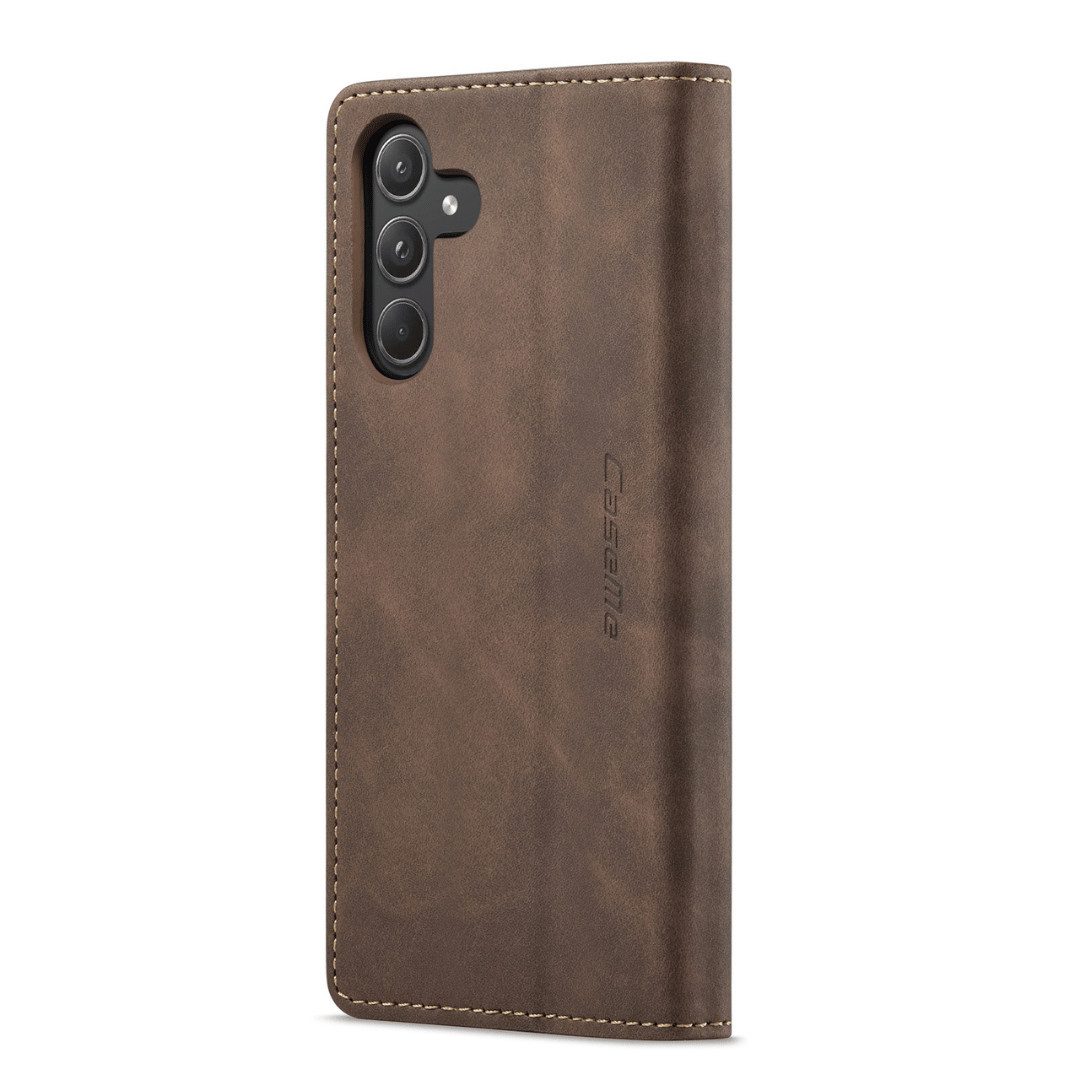 SmartUP Smartphone-Hülle für Samsung Galaxy A56 5G Klapphülle Fliphülle Tasche Full Case Cover 6,7 Zoll, Integrierte Standfunktion, zwei Kartenfächer – Bild 3 von 5
