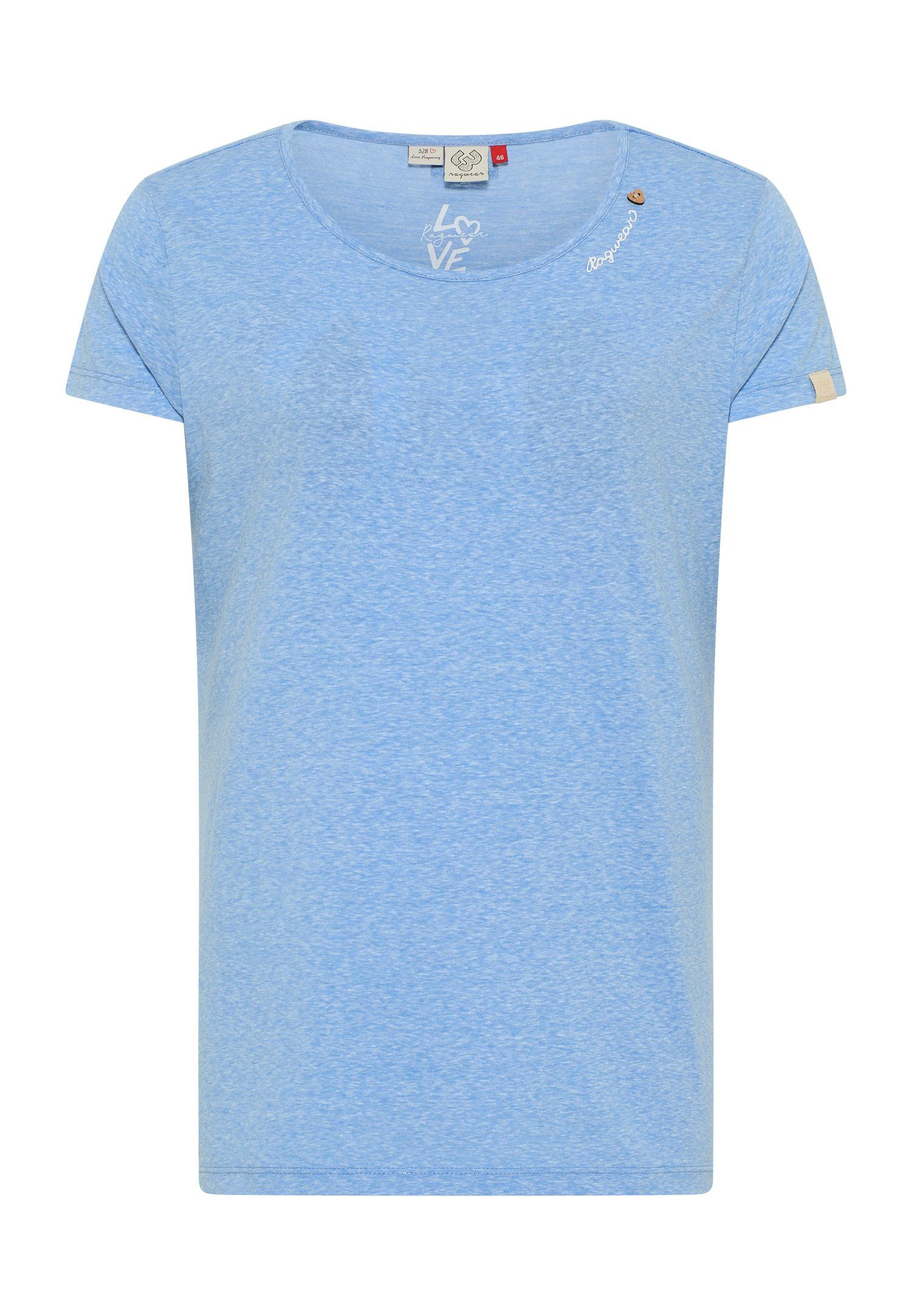 T-Shirt Vegane Mode Ragwear PLUS BLUE MINTT & Nachhaltige