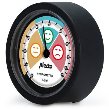 Alecto Hygrometer WS-05, (1-St., Hygrometer), effizient Luftfeuchtigkeit messen, Umweltfreundlich ohne Batterien