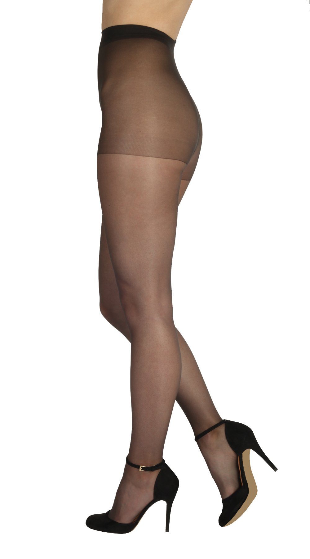 Feinstrumpfhose fein elastisch seiden Strumpfhose Damen mit Höschenteil