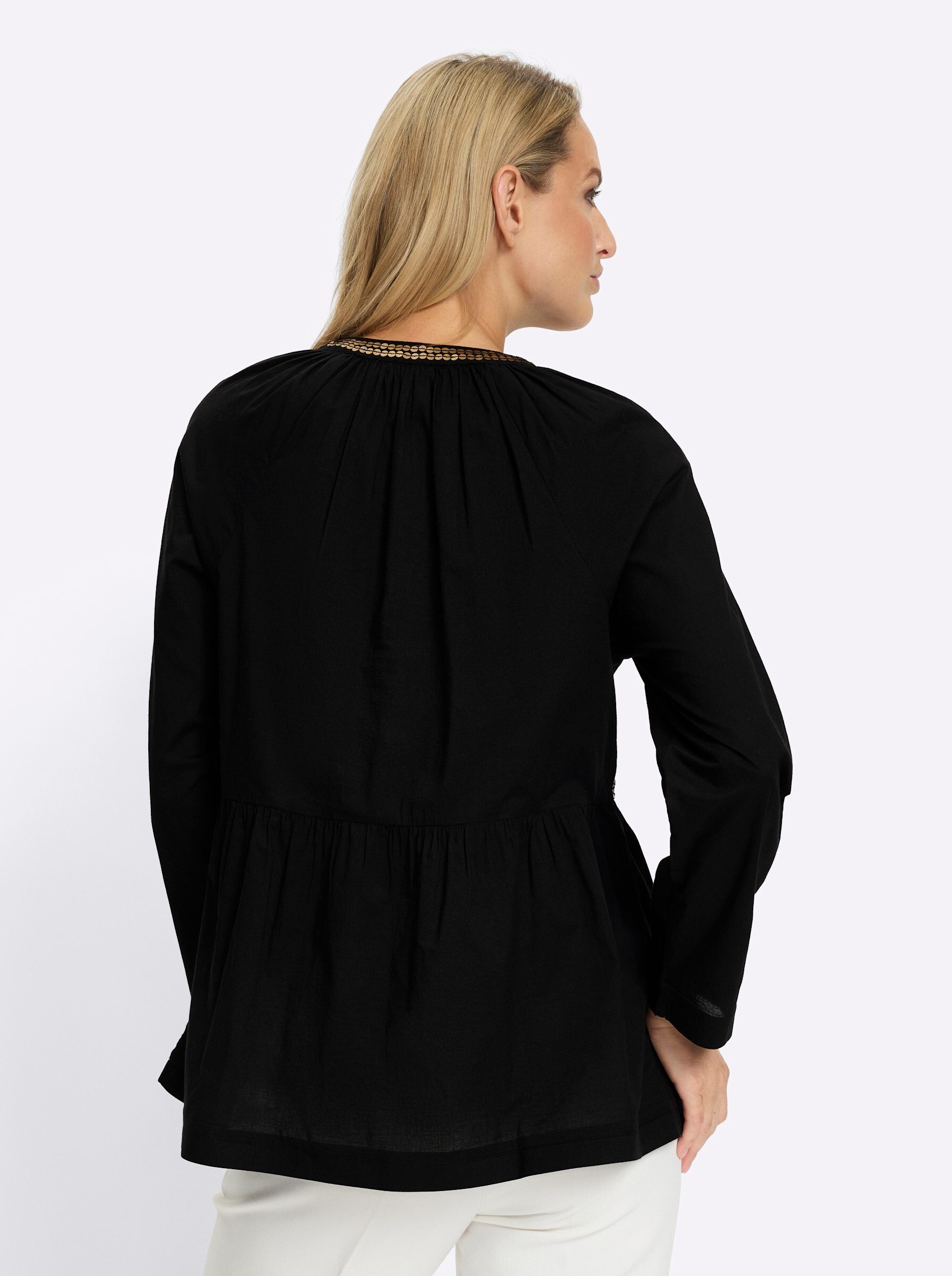 heine Klassische Bluse Tunika Langarm