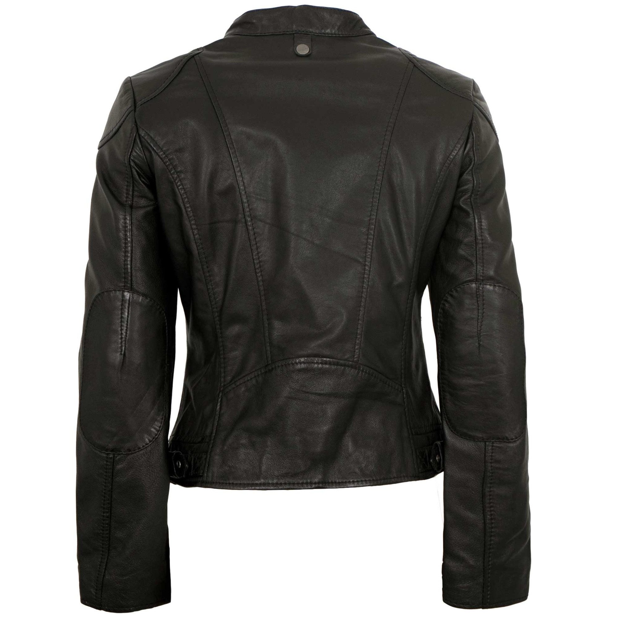 Mauritius Lederjacke MWMaithe Mauritius - Damen Lederjacke Lammnappa schwarz