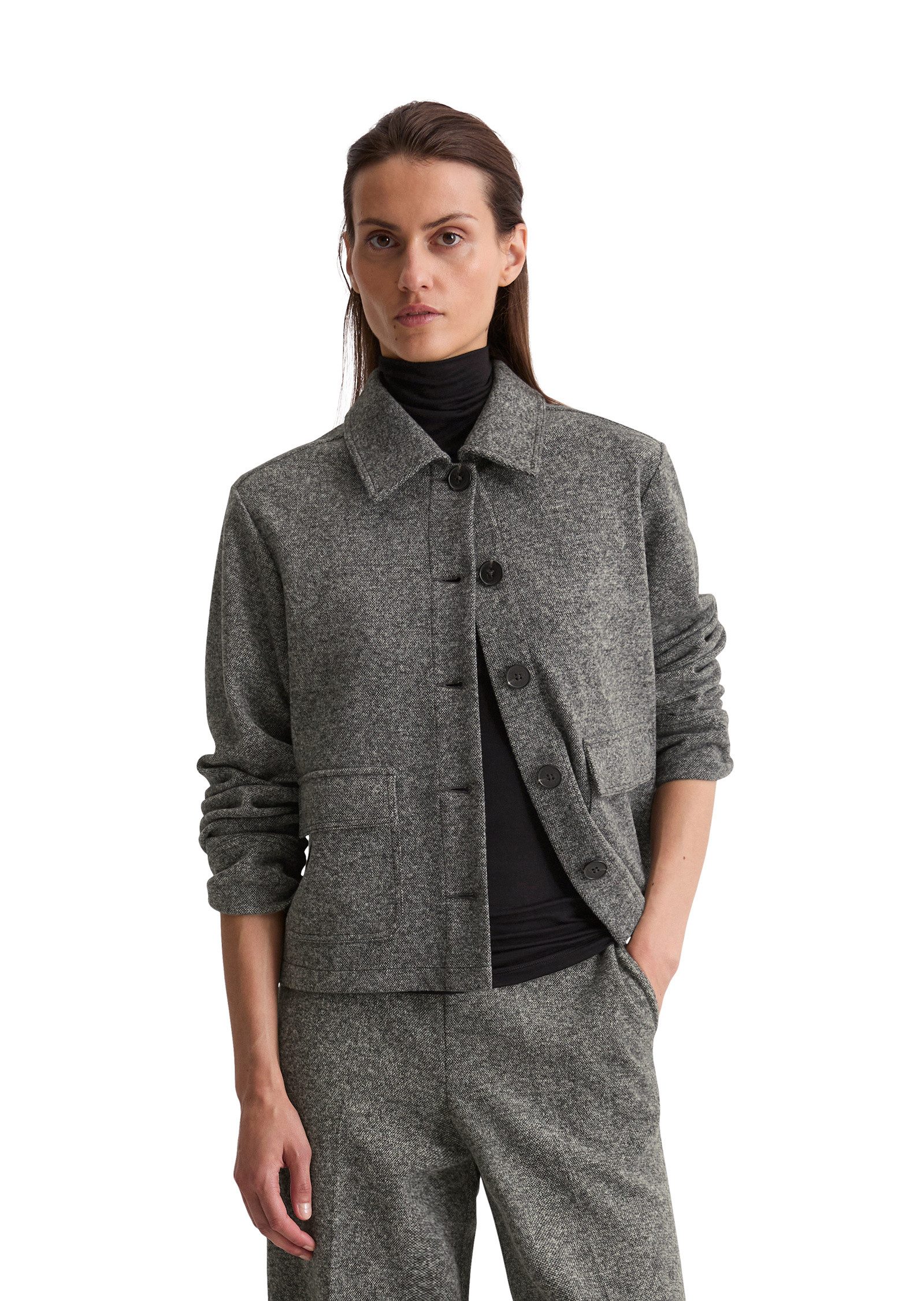 Marc O'Polo Jerseyblazer aus Organic Cotton-Mix günstig online kaufen