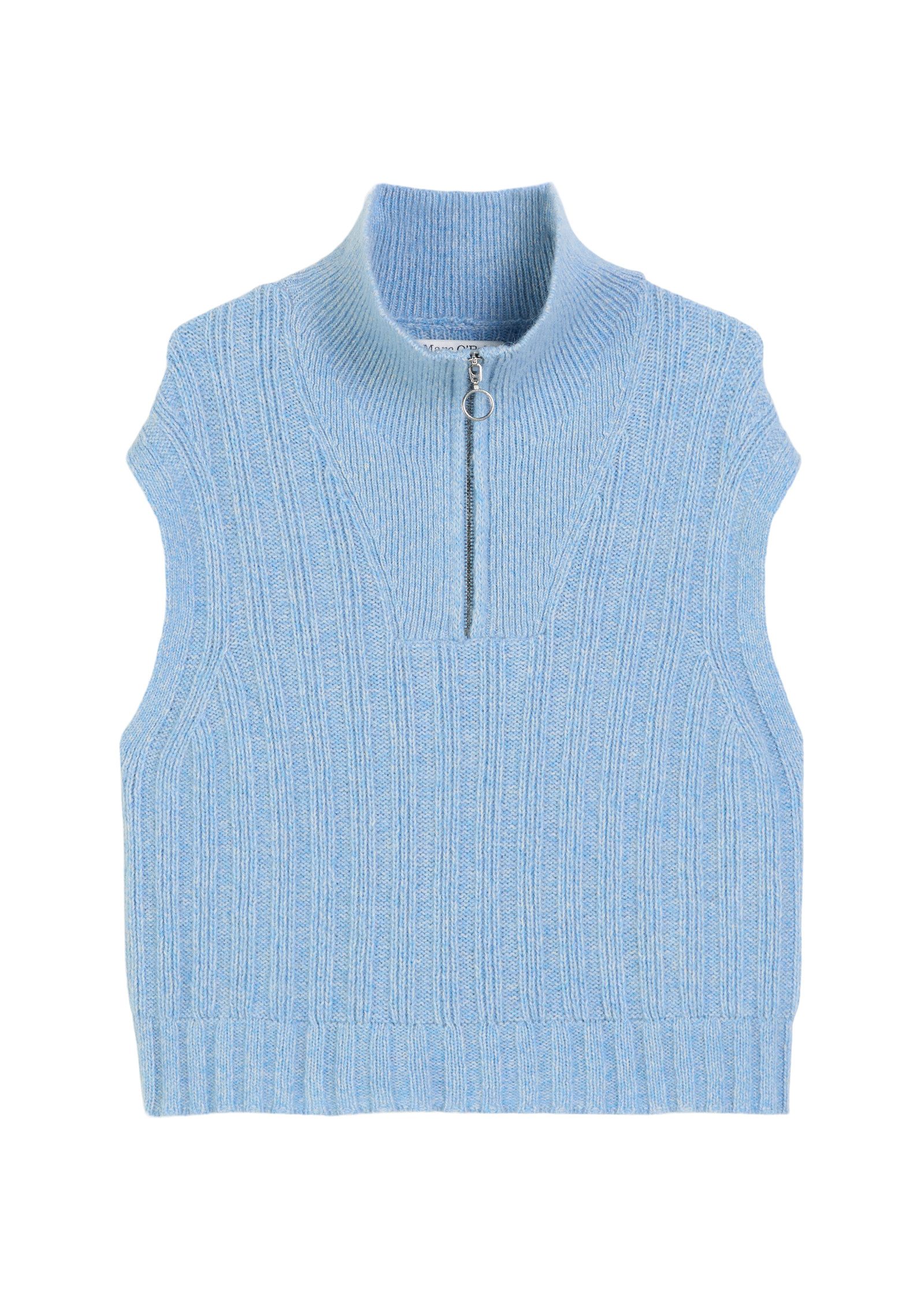 Marc O'Polo DENIM Strickpullover Knit Pullunder, Sleeveless, Zipper