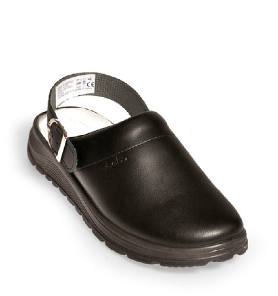 Abeba Clog ACTIVE 877031 Schwarz OB Berufsschuh 3 Sohlentechnologien