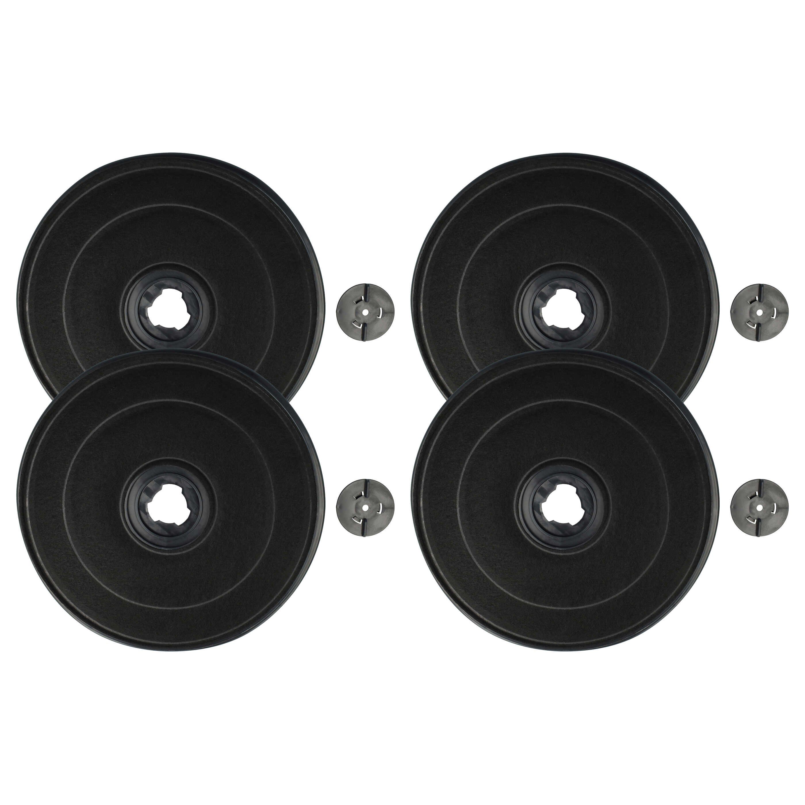 vhbw Aktivkohlefilter passend für Siemens LU63LCC50T(00), LU63LCC50T/01, LU63LCC50(00), Zubehör für Siemens LU63LCC50T(00) LU63LCC50T/01 LU63LCC50(00) LZ27001/01