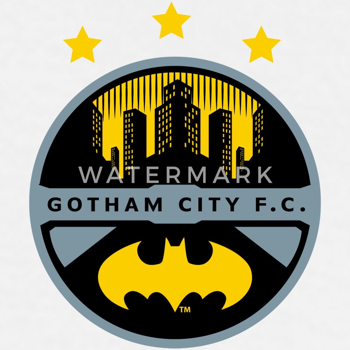 Spreadshirt T-Shirt Batman Bruce Wayne Gotham City F.C. Fußball-Trikot Männer T-Shirt (1-tlg)